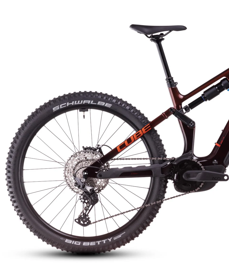 Cube Stereo One77 HPC Race 800 Electric Full Suspension Mountain Bike 2025 - Liquid Orange - Image 2