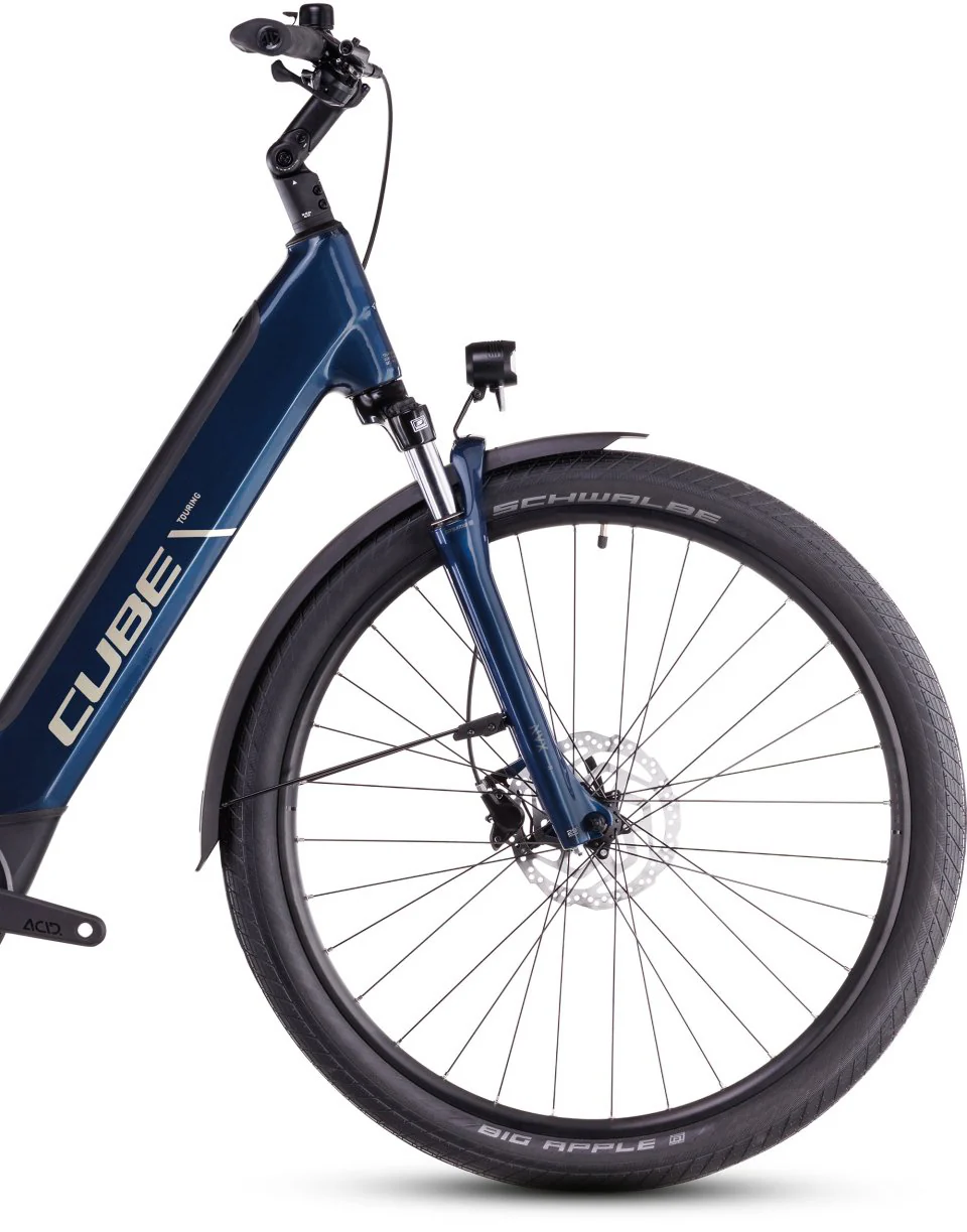 Cube Touring Hybrid One 500 Electric Hybrid Bike 2025 - Deep Sea - Image 3