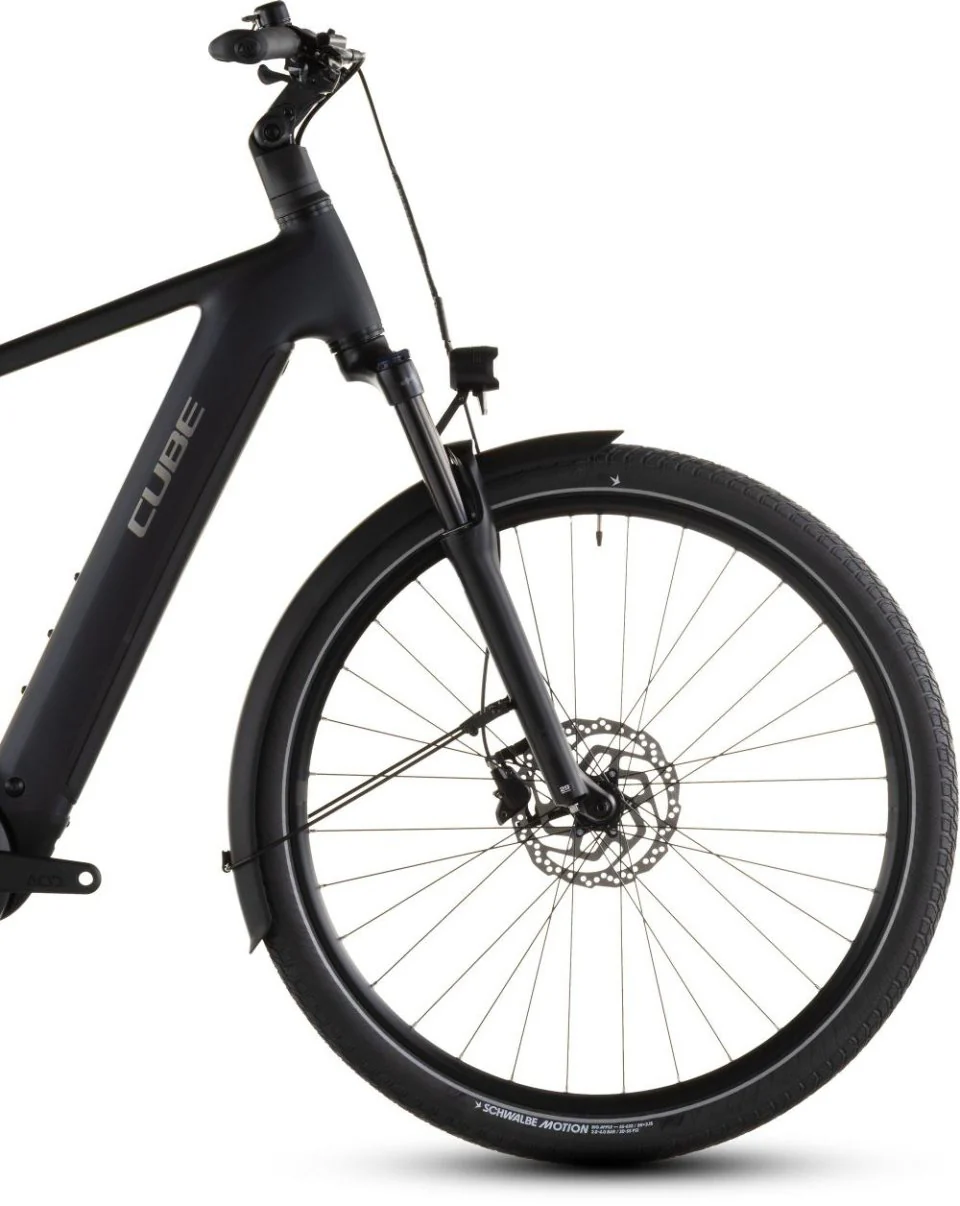 Cube Touring Hybrid One 600 Electric Hybrid Bike 2026 - Coal - Image 3