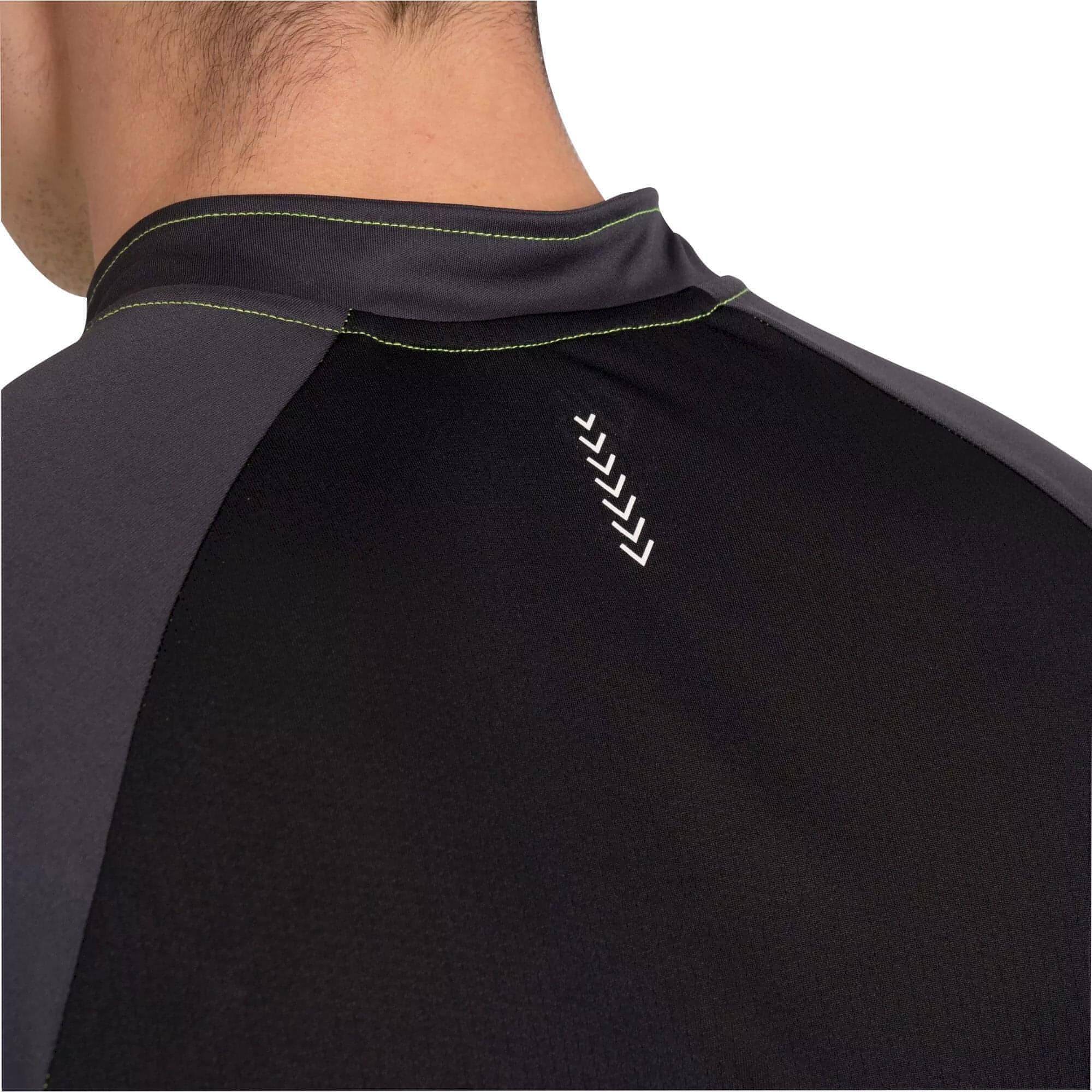 Dare2B Protraction Short Sleeve Mens Cycling Jersey - Yellow - Image 4