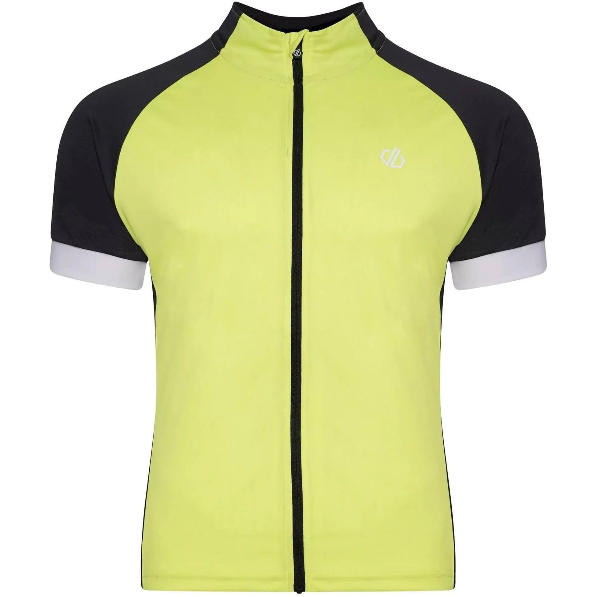 Dare2B Protraction Short Sleeve Mens Cycling Jersey - Yellow - Image 5