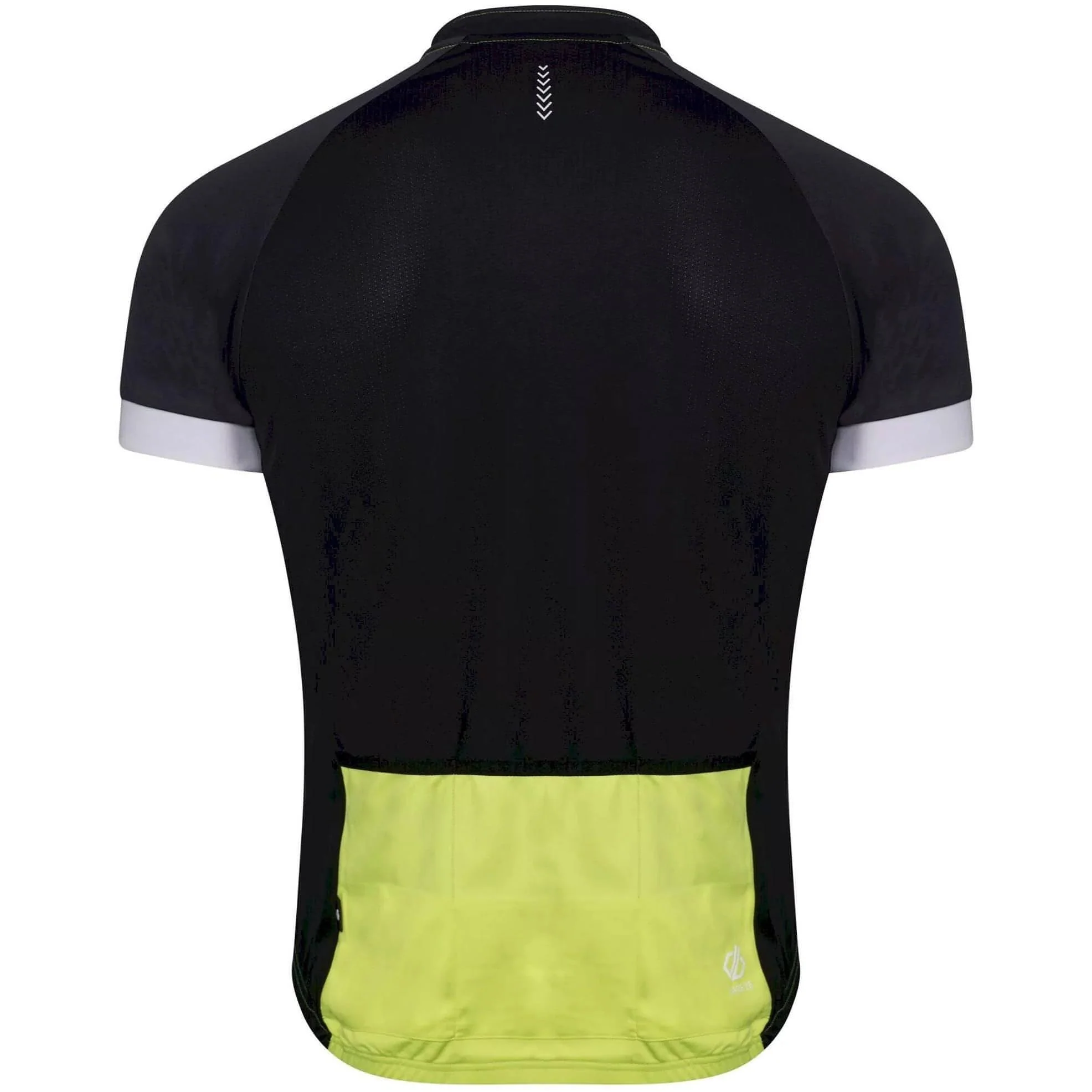 Dare2B Protraction Short Sleeve Mens Cycling Jersey - Yellow - Image 6