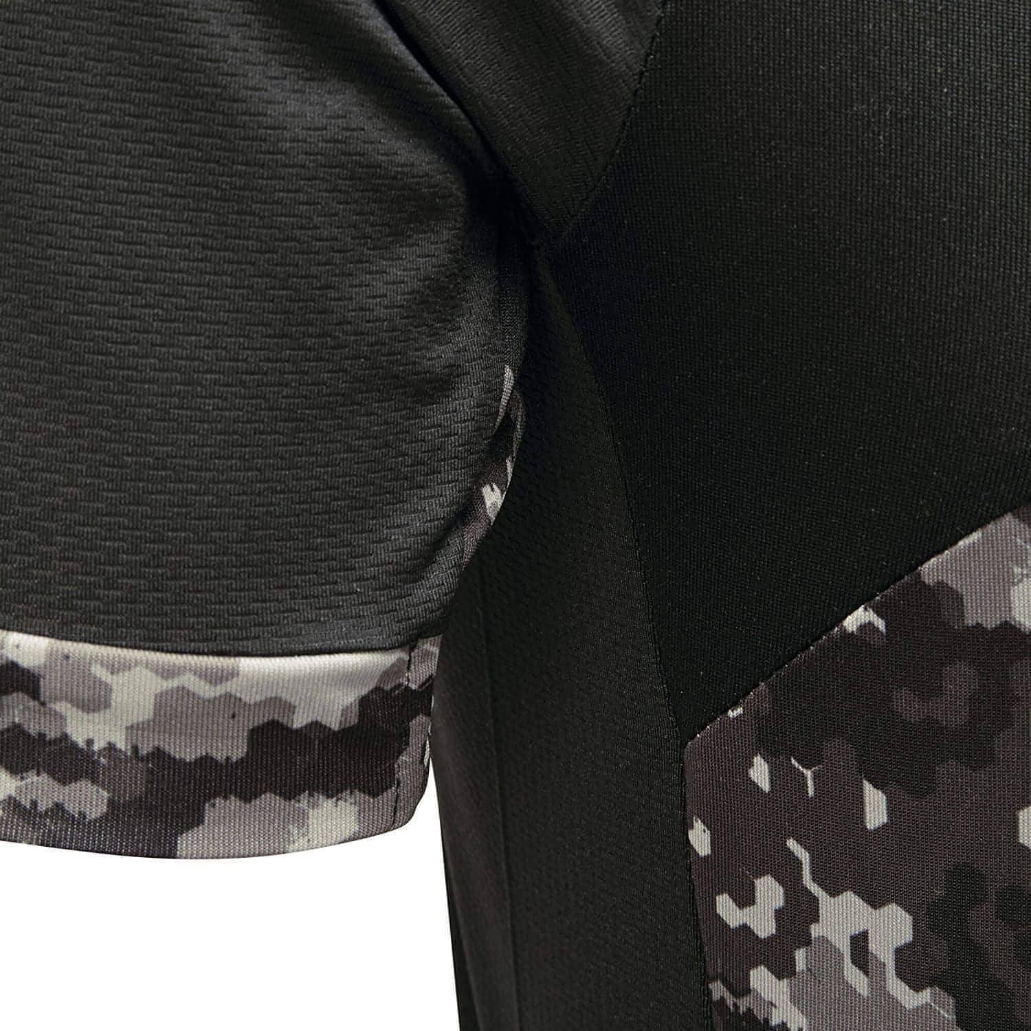 Dare2B Stay The Course Short Sleeve Mens Cycling Jersey - Black - Image 3