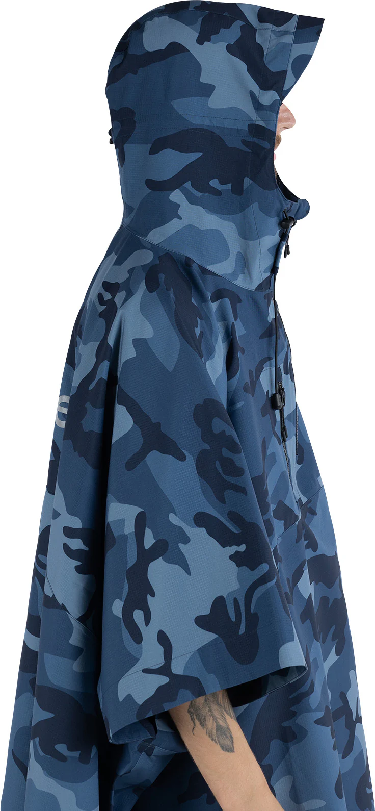 Dryrobe Waterproof Poncho - Blue - Image 6