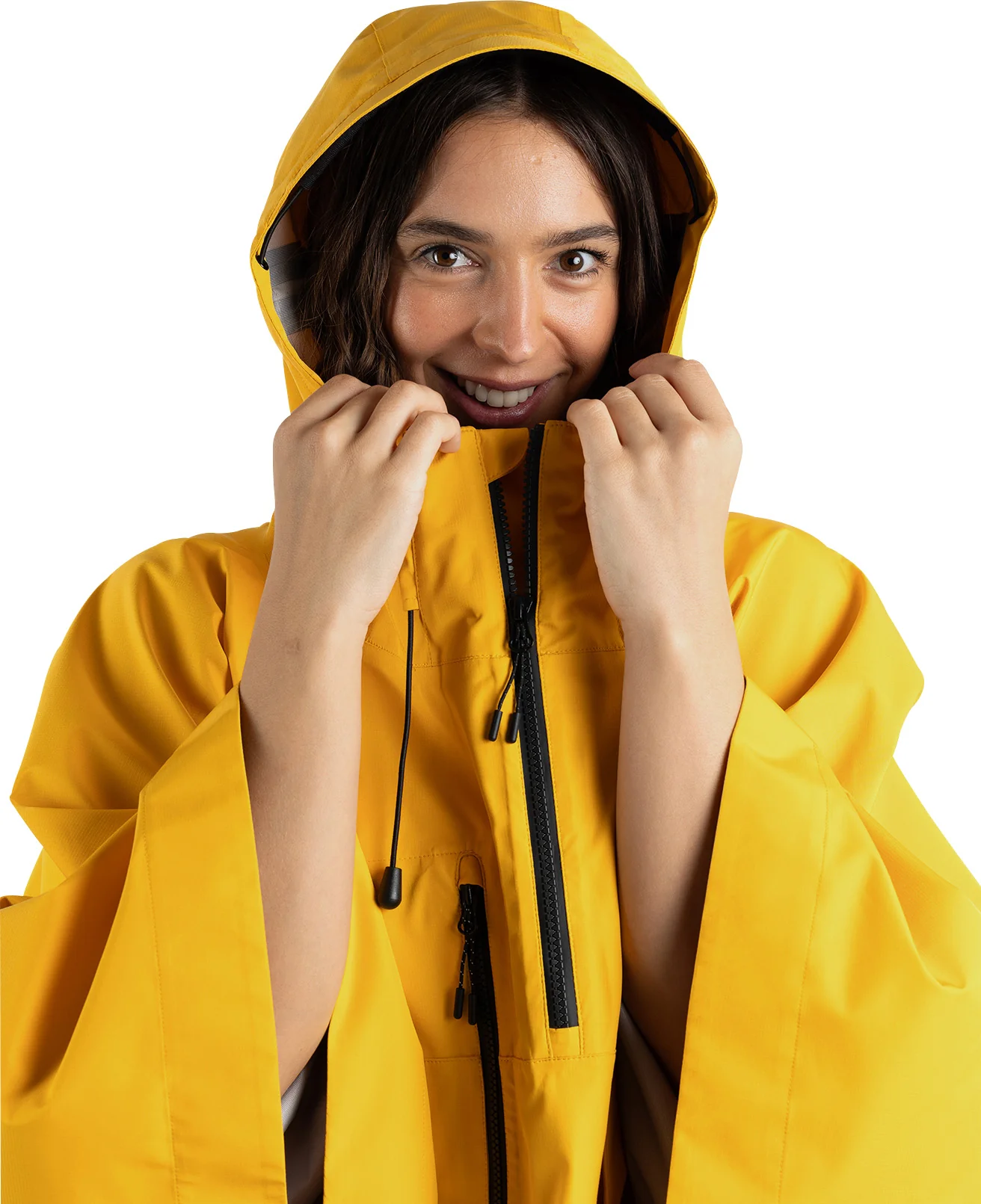 Dryrobe Waterproof Poncho - Yellow - Image 2