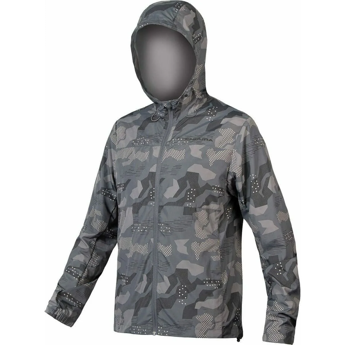 Endura Hummvee WindShell Mens Cycling Jacket - Grey - Image 3