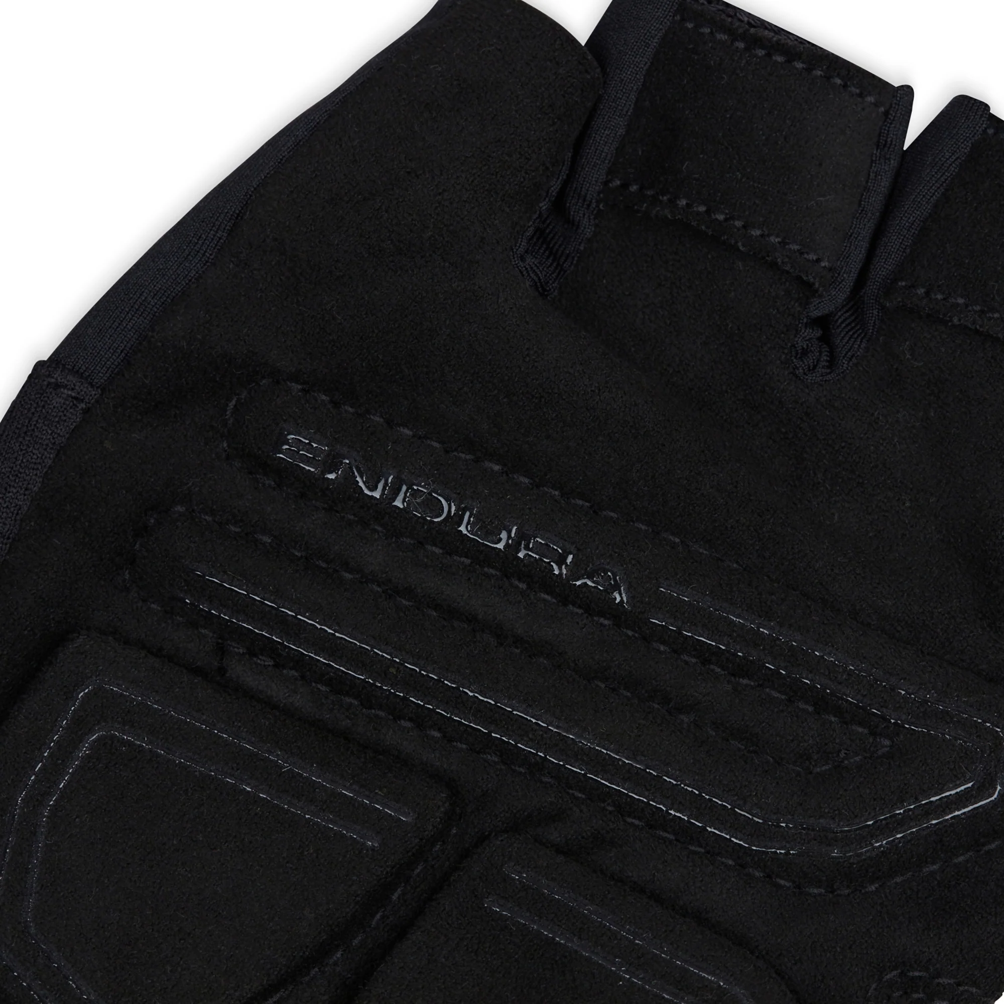 Endura Loop Fingerless Cycling Gloves - Black - Image 2