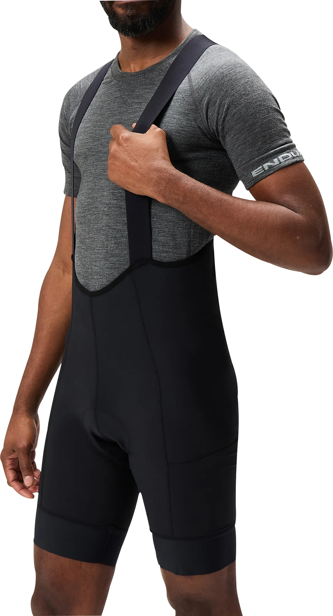 Endura Loop Mens Cycling Bib Shorts - Black - Image 2