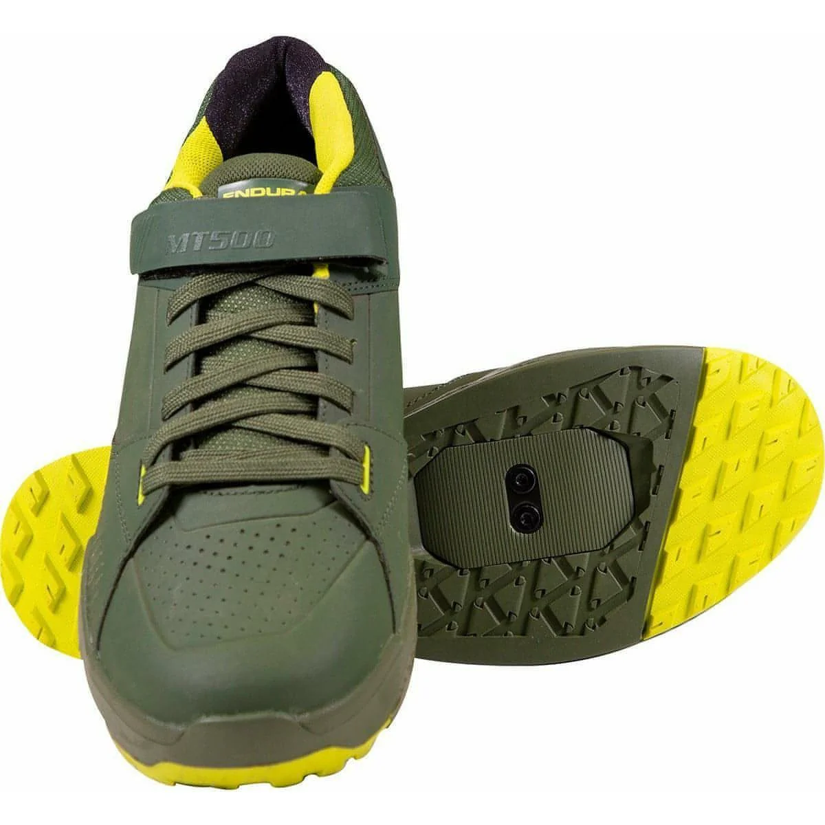 Endura MT500 Burner Clipless Mens MTB Cycling Shoes - Green - Image 4