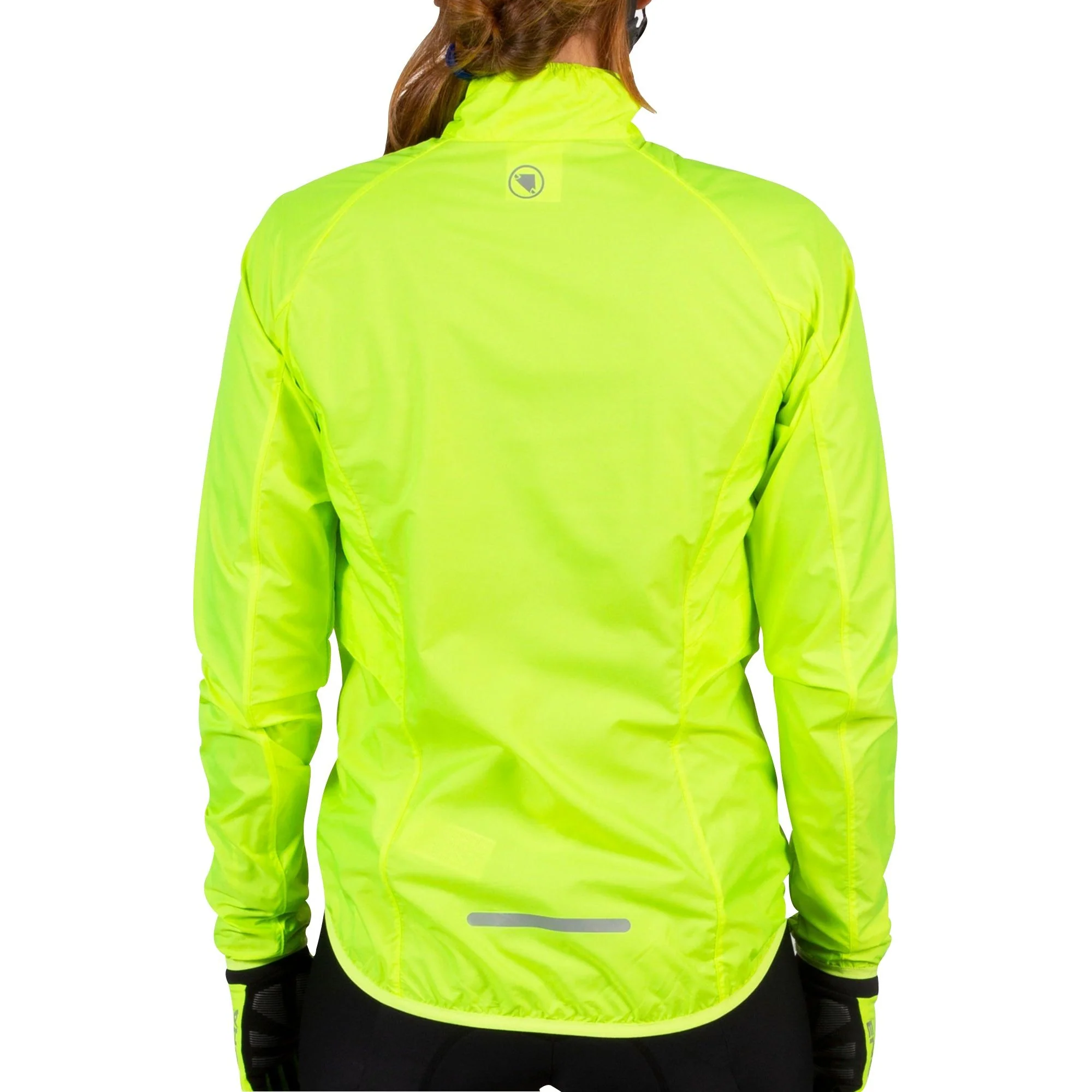 Endura Pakajak Womens Cycling Jacket - Yellow - Image 2