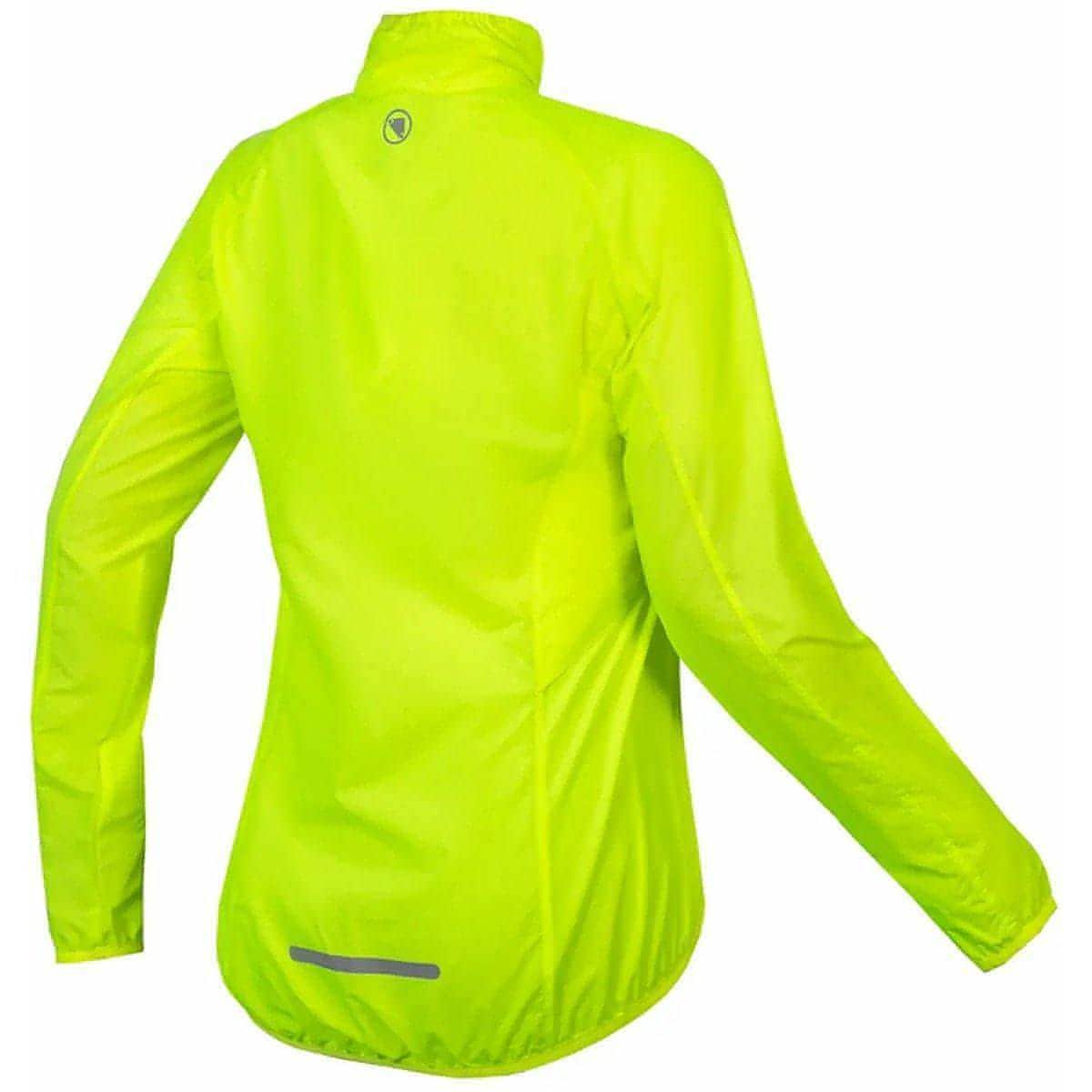 Endura Pakajak Womens Cycling Jacket - Yellow - Image 4