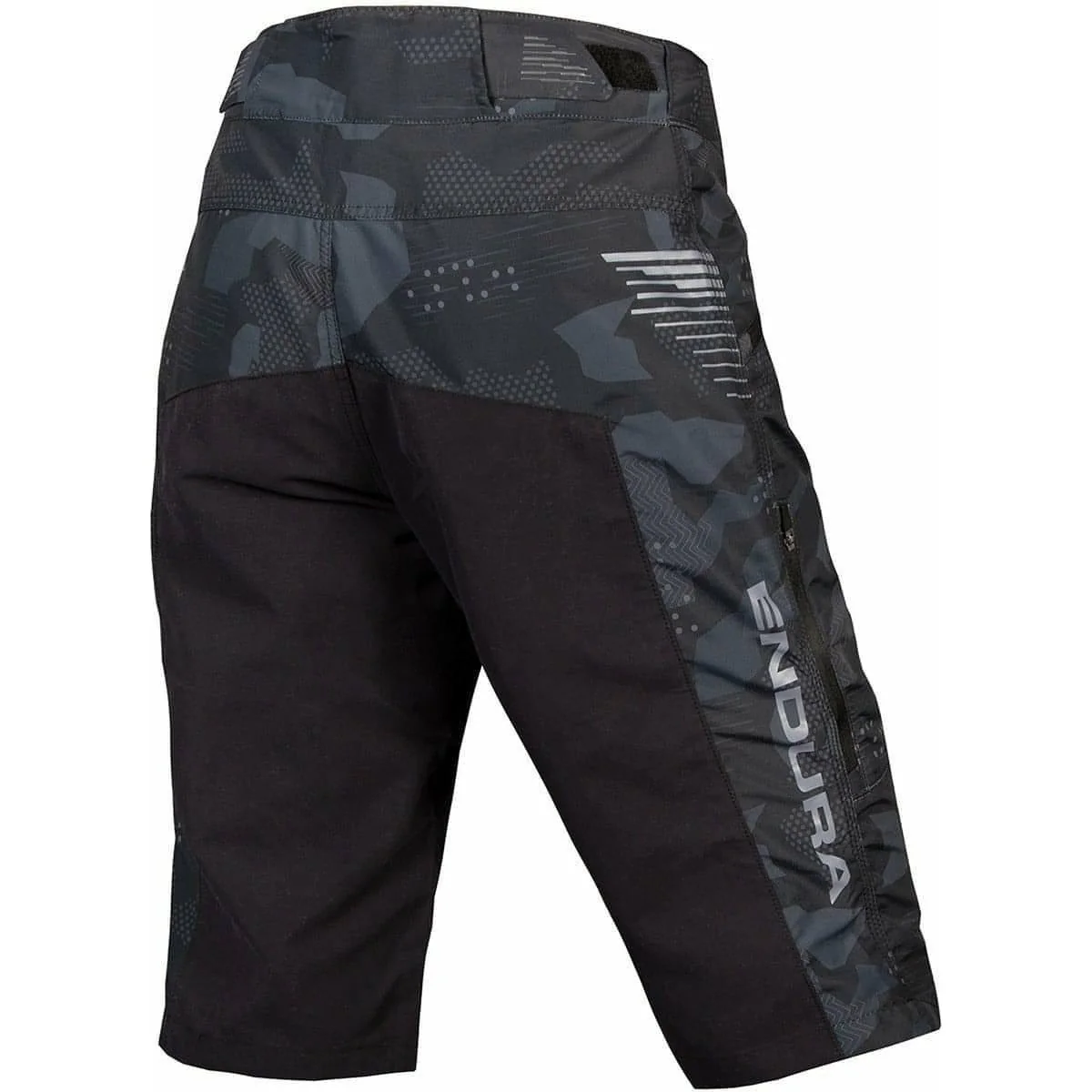 Endura SingleTrack II Womens Baggy Cycling Shorts - Black Camo - Image 2