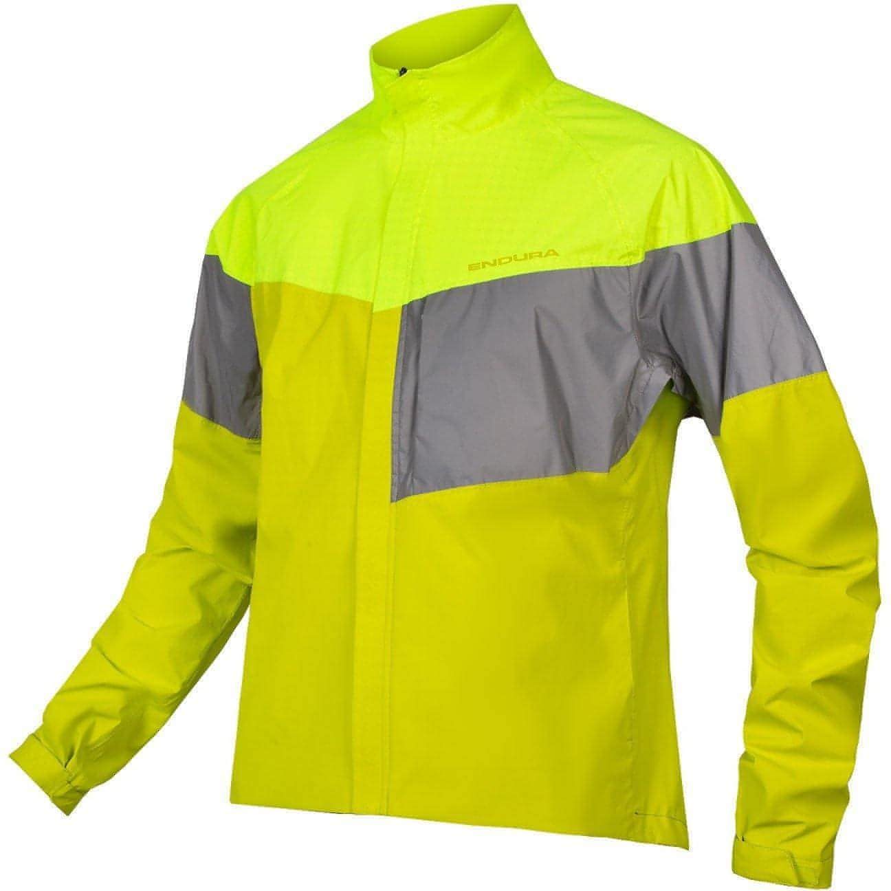 Endura Urban Luminite II Waterproof Mens Cycling Jacket - Yellow - Image 3