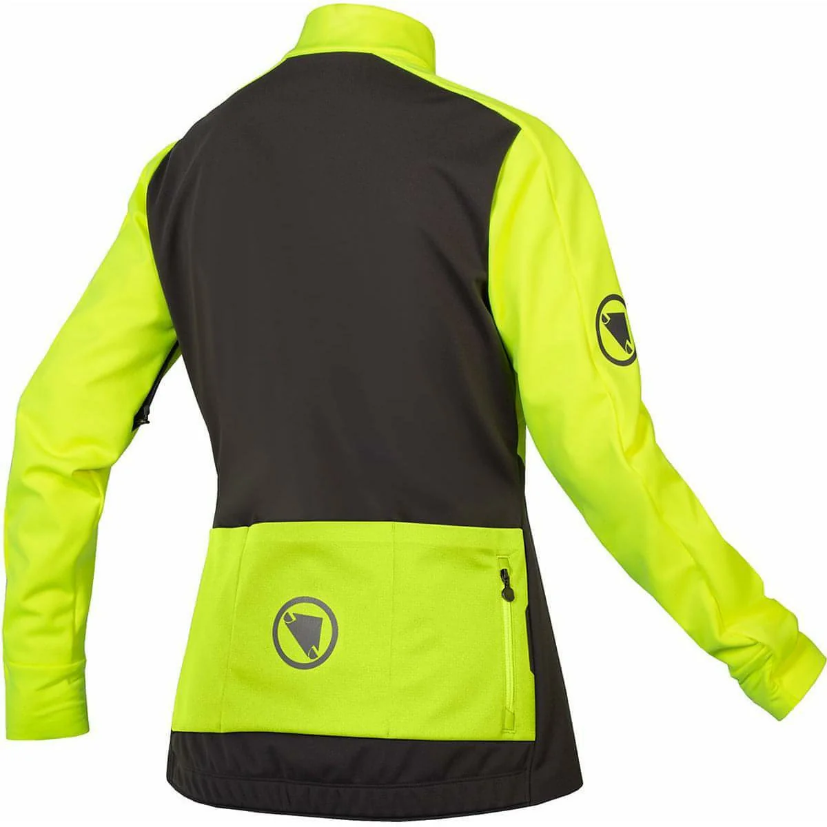 Endura Windchill II Womens Cycling Jacket - Yellow - Image 2