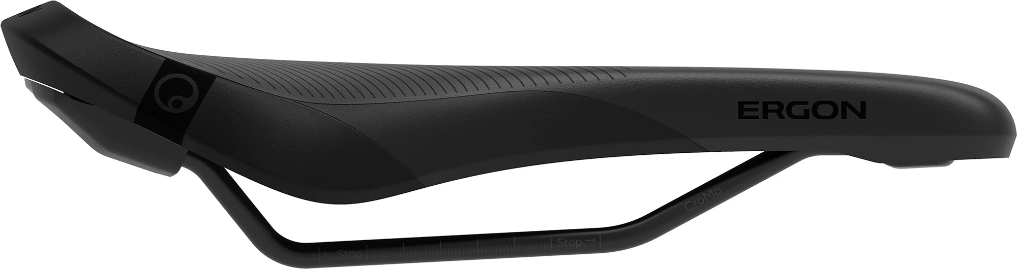 Ergon SM E-Mountain Pro Cycling Saddle - Black - Image 2
