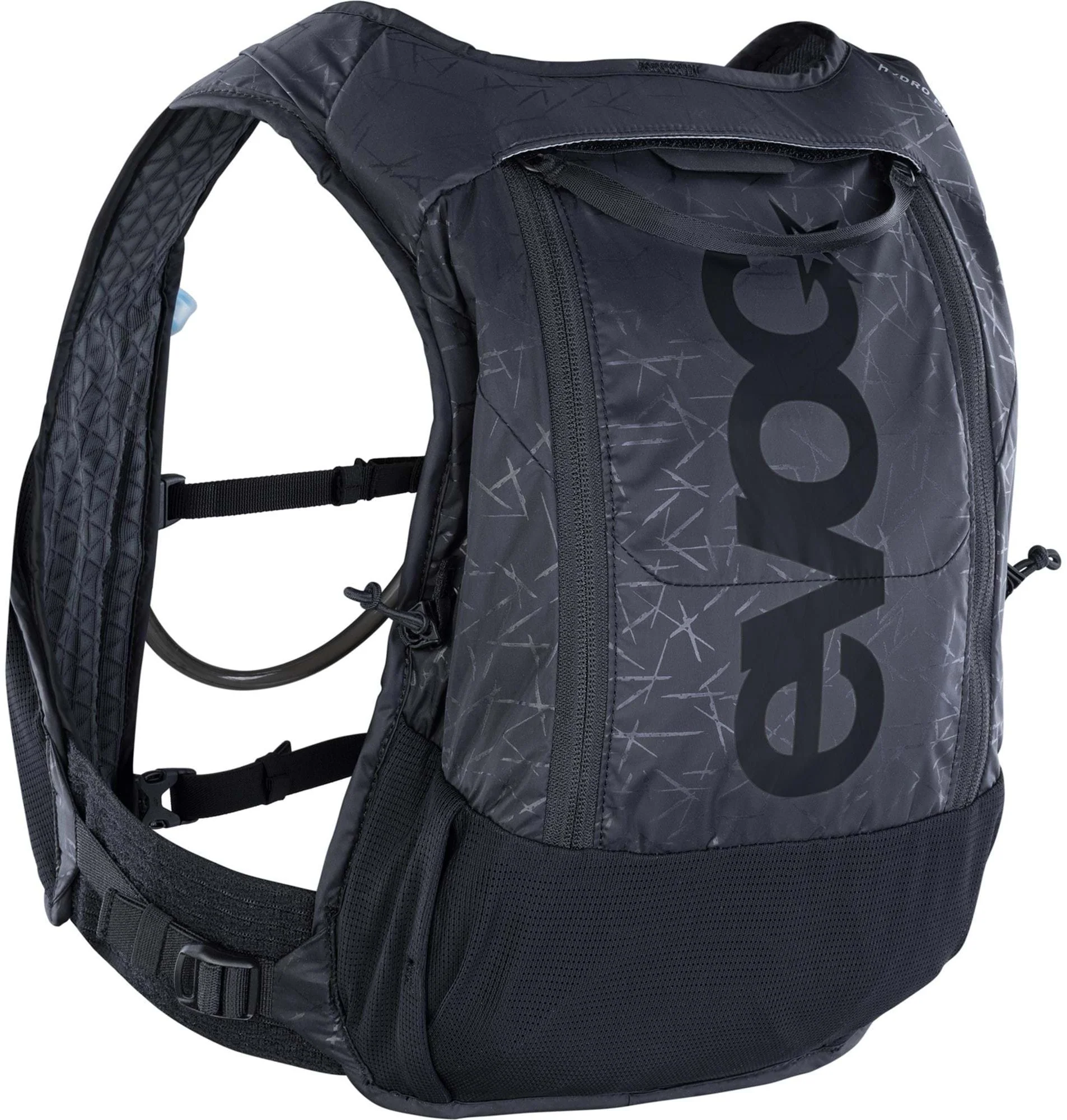 Evoc Hydro Pro 6L Cycling Hydration Backpack With 1.5L Bladder - Black - Image 2