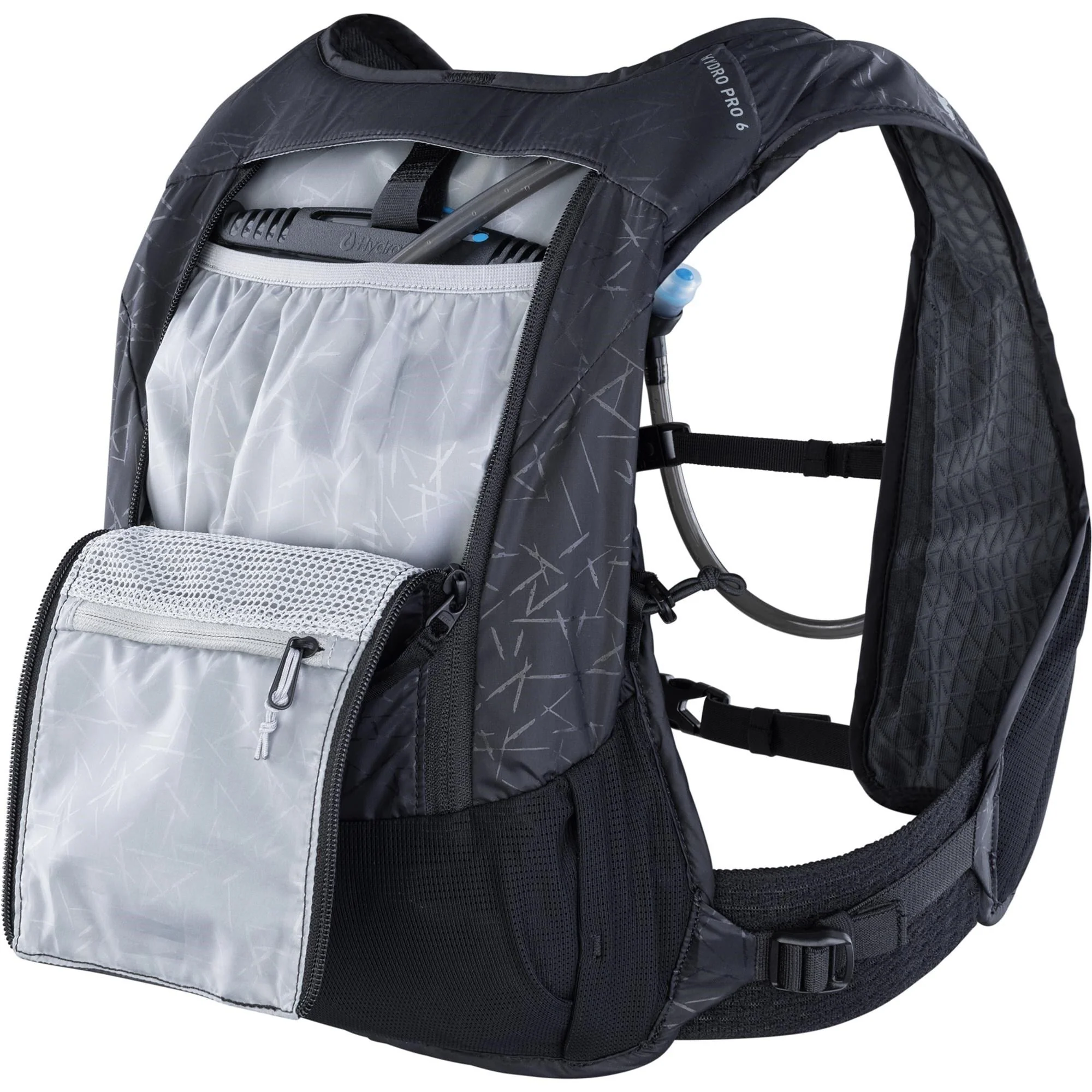 Evoc Hydro Pro 6L Cycling Hydration Backpack With 1.5L Bladder - Black - Image 5