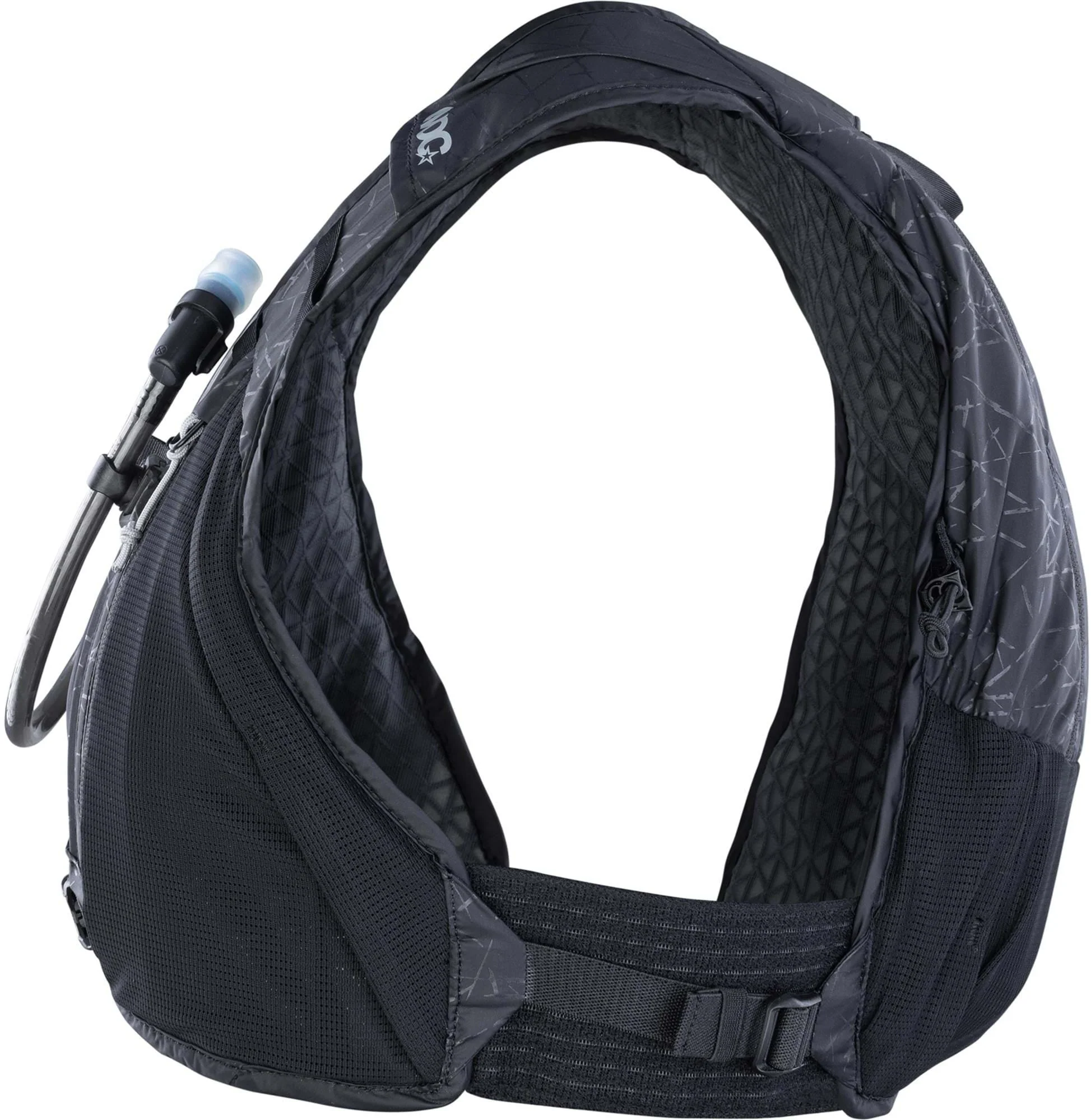Evoc Hydro Pro 6L Cycling Hydration Backpack With 1.5L Bladder - Black - Image 6