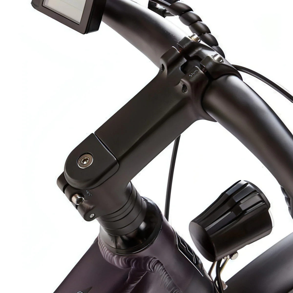 Ezego Commute INT Unisex Electric Hybrid Bike - Purple - Image 4