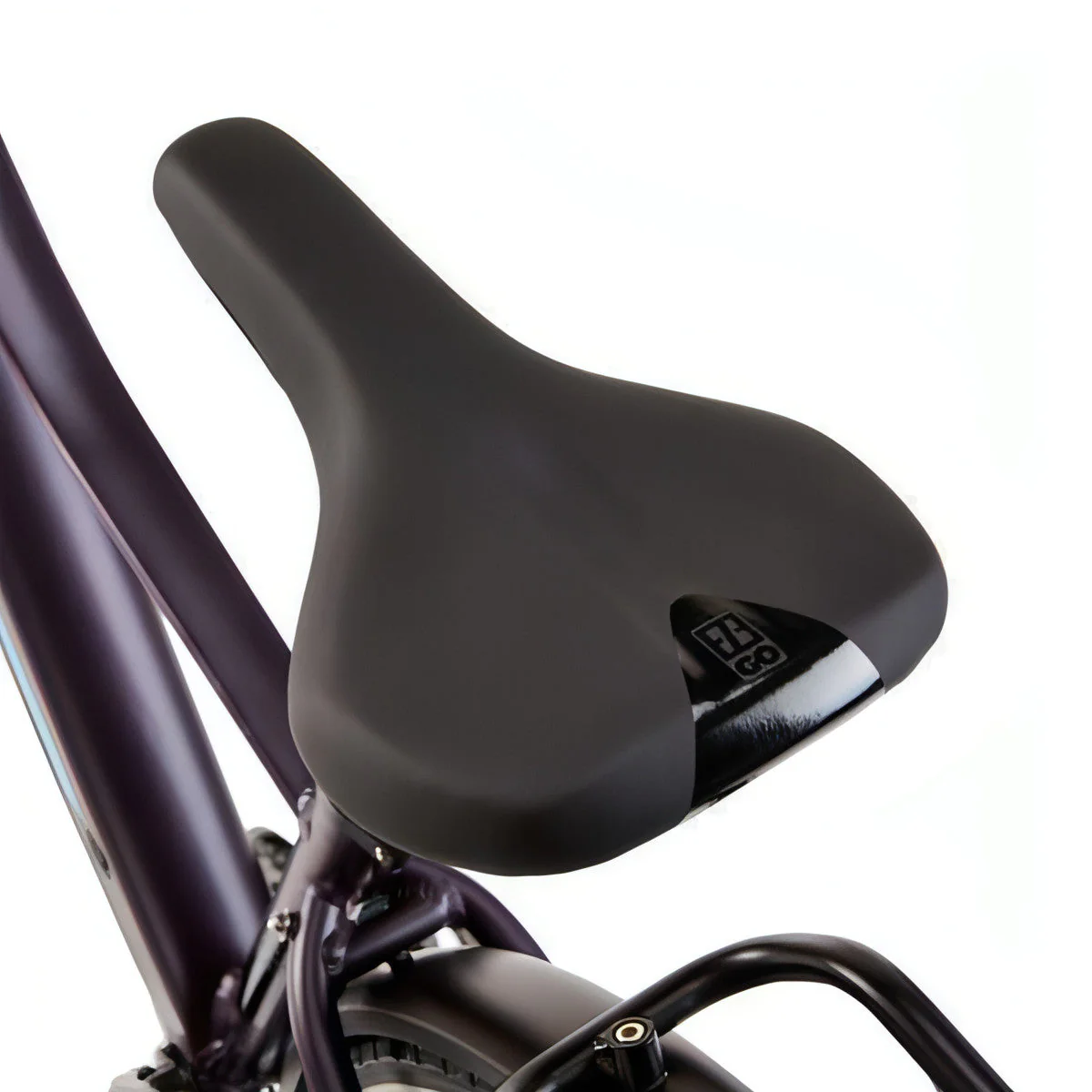 Ezego Commute INT Unisex Electric Hybrid Bike - Purple - Image 6
