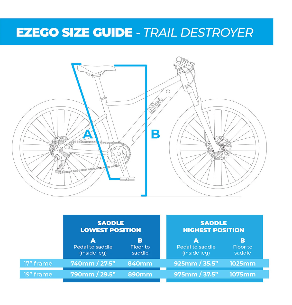 Ezego Trail Destroyer II Electric Mountain Bike - Army Green - Image 8