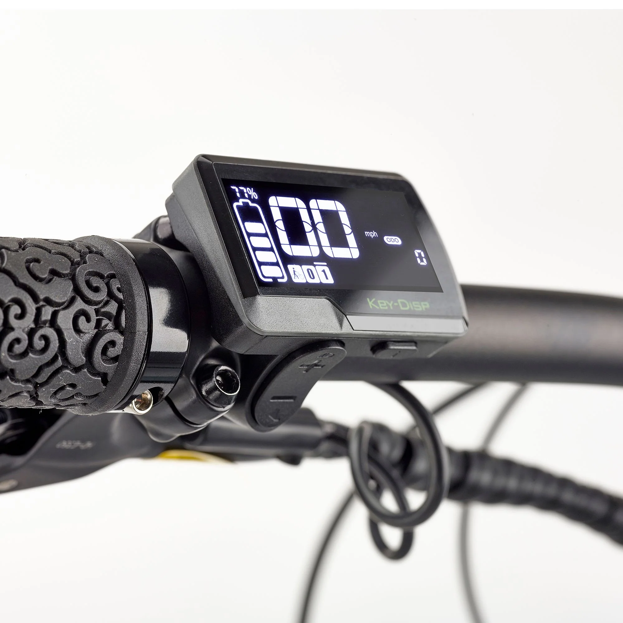 Ezego Trail Destroyer II Electric Mountain Bike - Ice Blue - Image 6