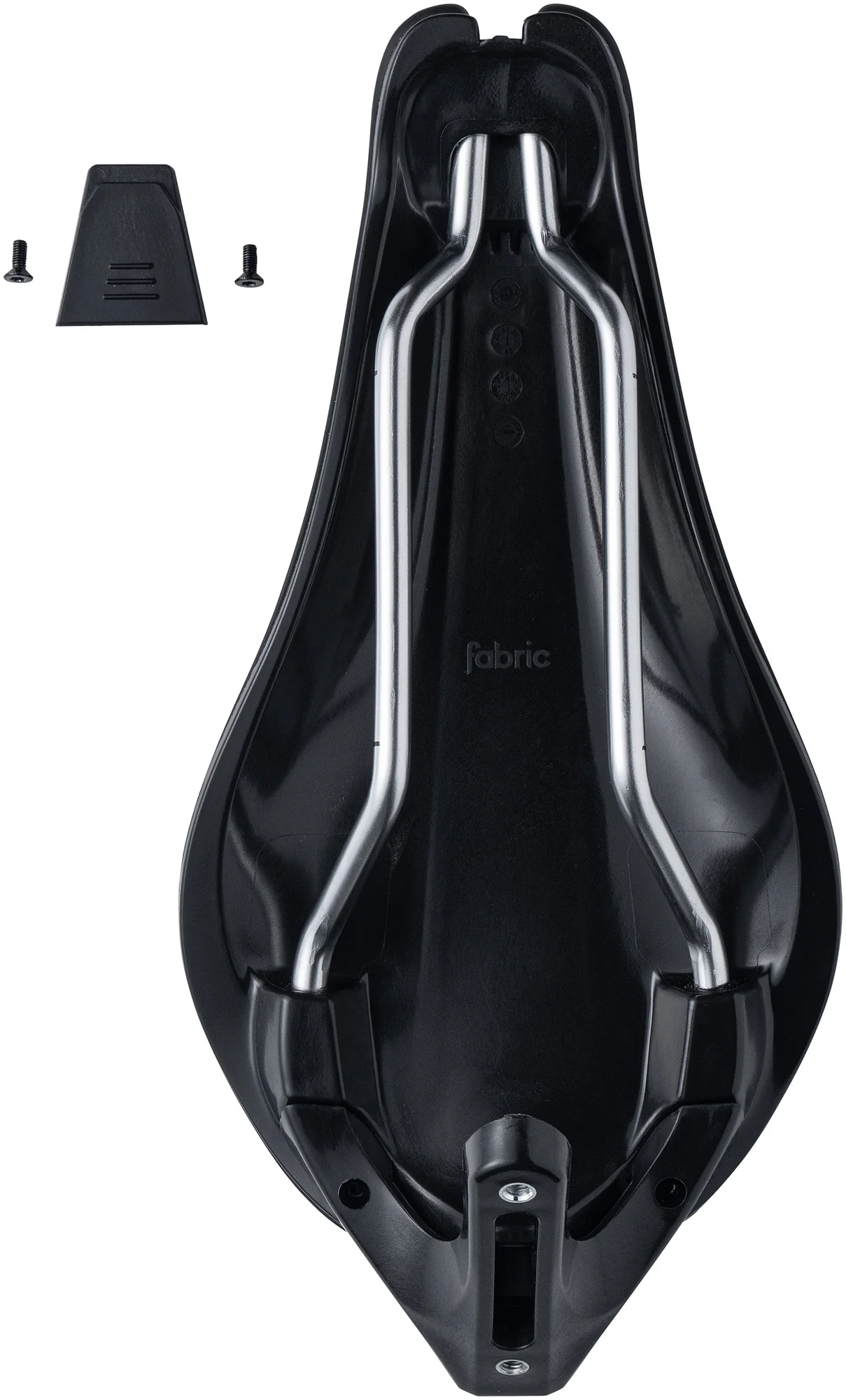Fabric Tri Elite Flat CrMo Cycling Saddle - Black - Image 4