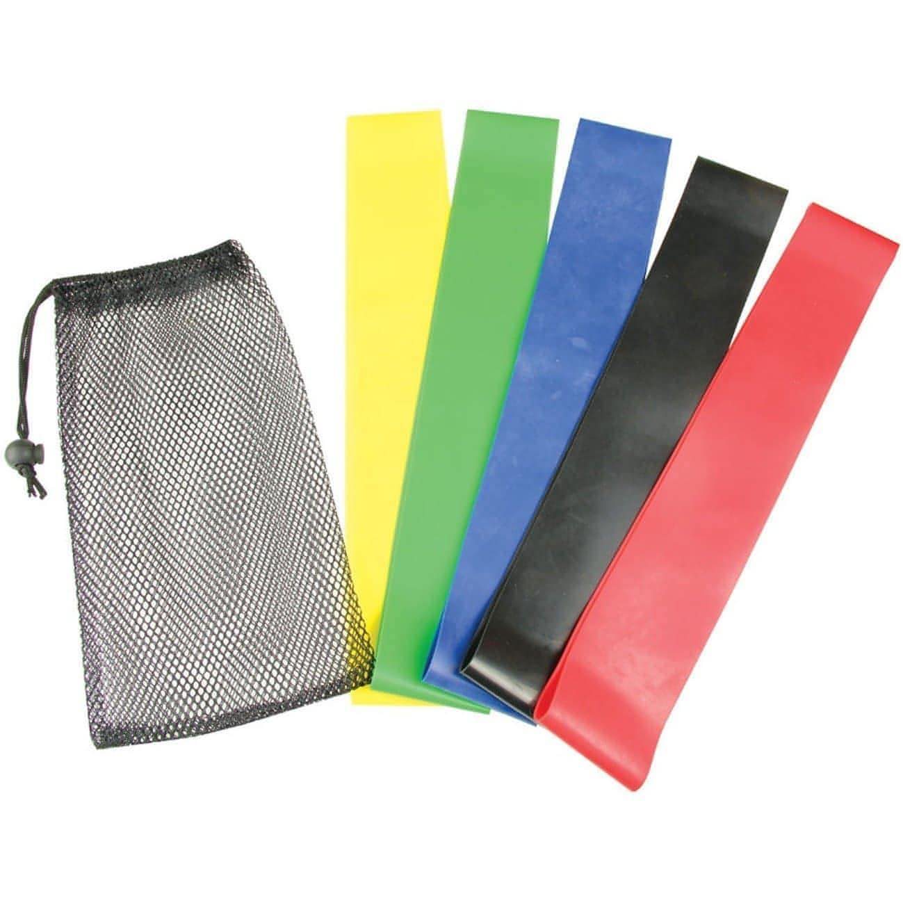 Fitness Mad (Set Of 5) Mini Power Loops Resistance Bands - Image 2