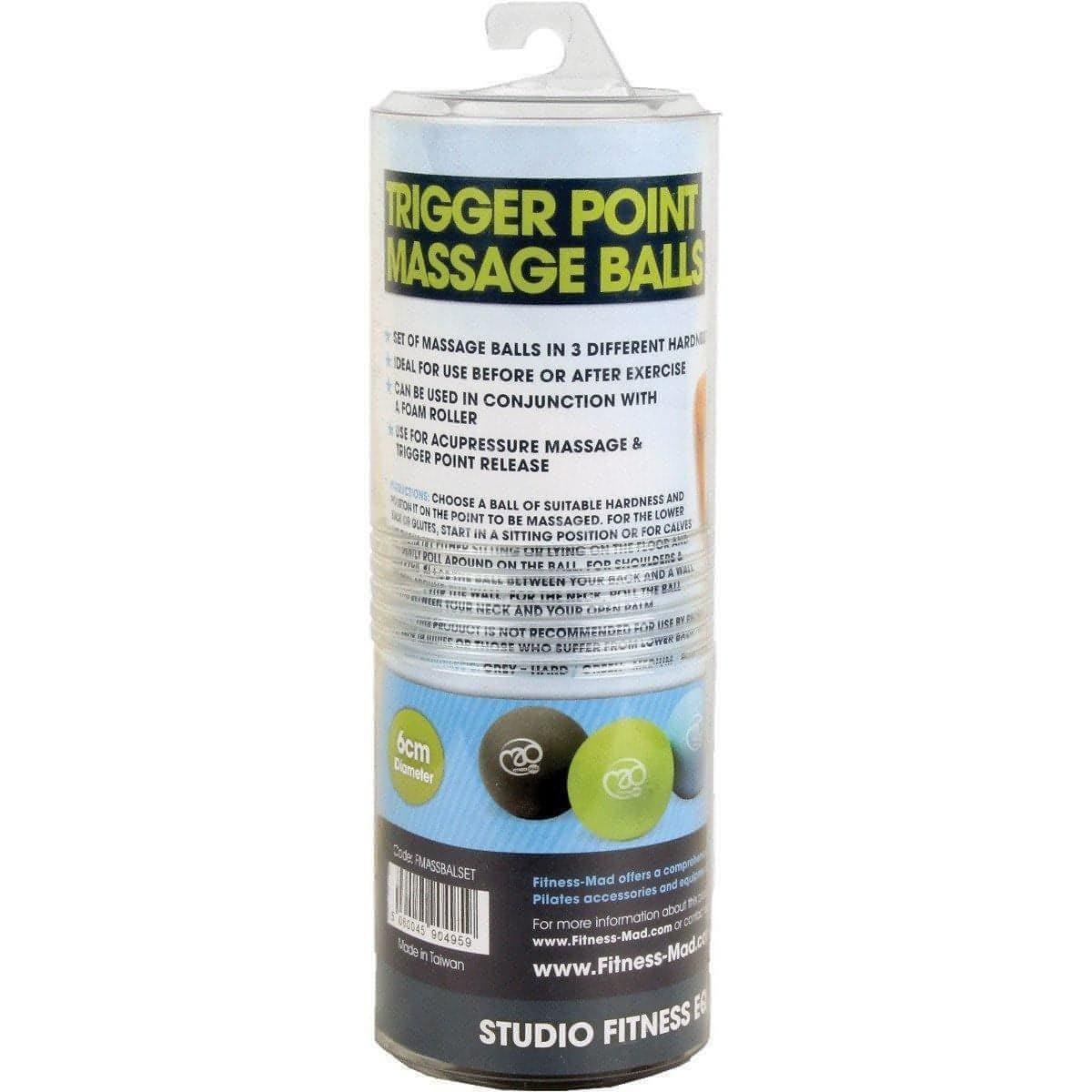 Fitness Mad Trigger Point Massage Ball Set - Multi - Image 4