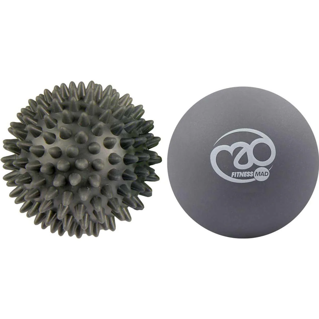 Fitness Mad Trigger Point & Spikey Massage Set - Grey