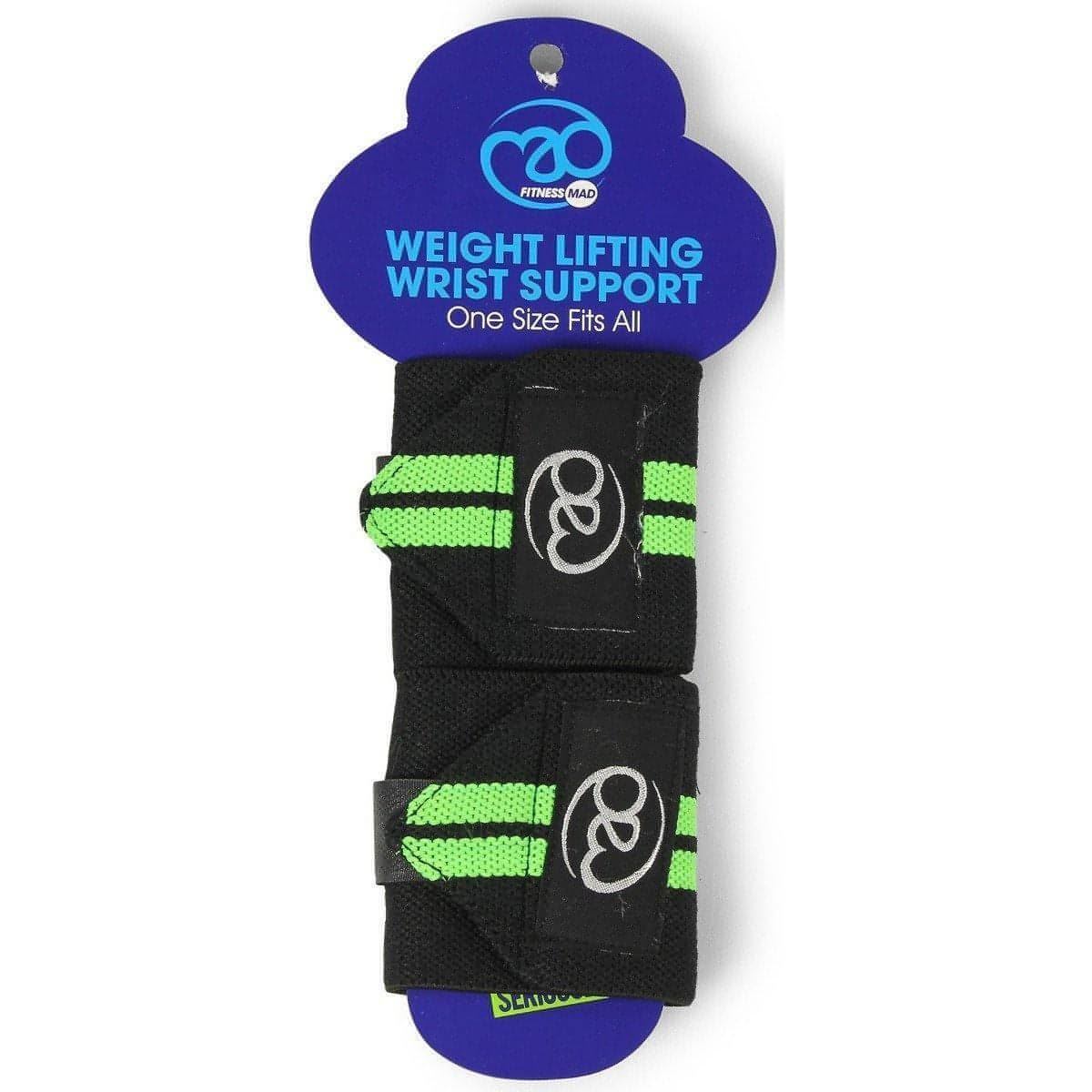 Fitness Mad Weightlifting Wrist Support - Black - Image 4