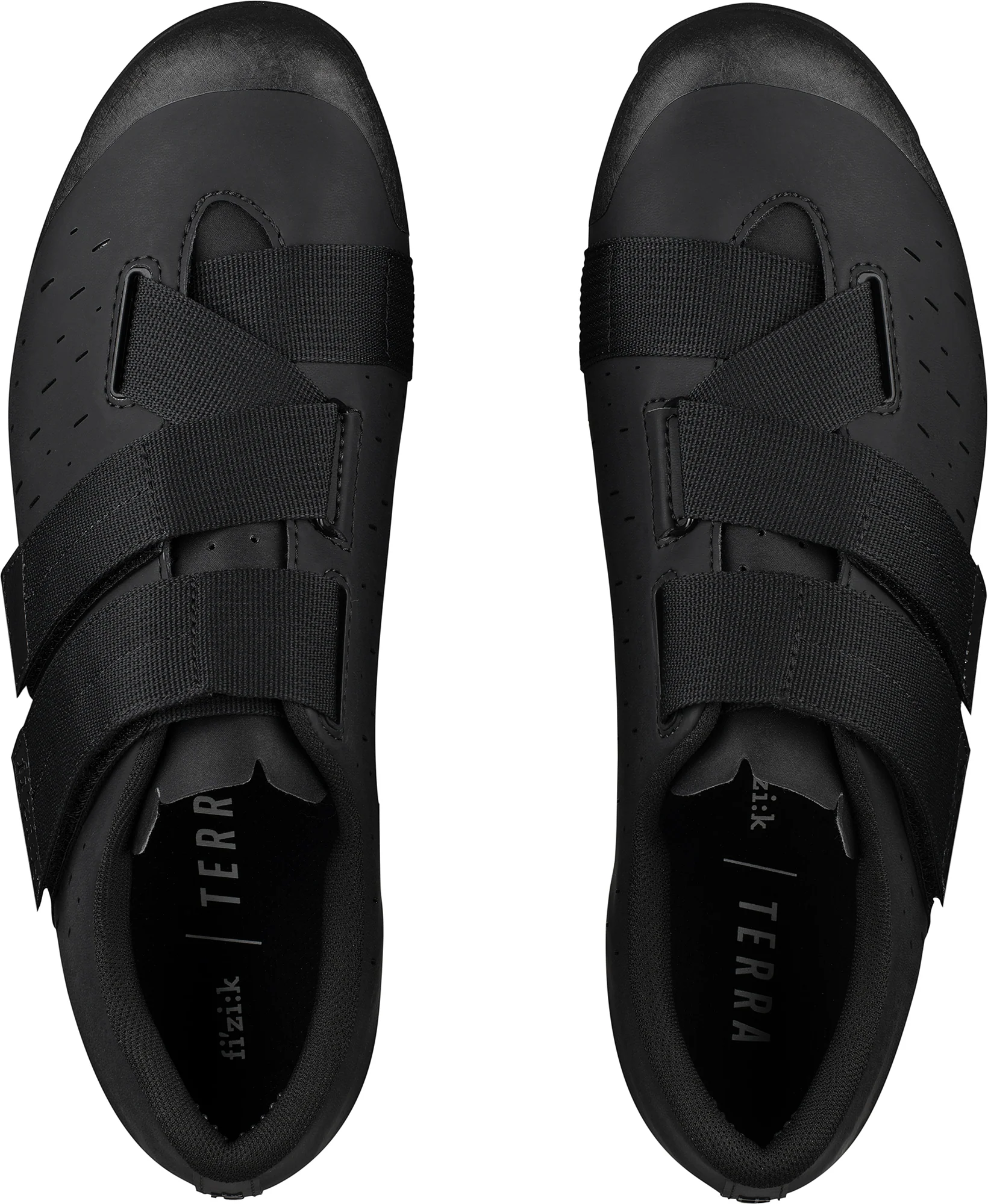 Fizik X4 Terra Powerstrap Mens Road Cycling Shoes - Black - Image 4