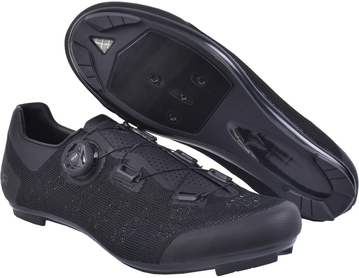FLR F-11 XD-Knit Pro Mens Road Cycling Shoes - Black