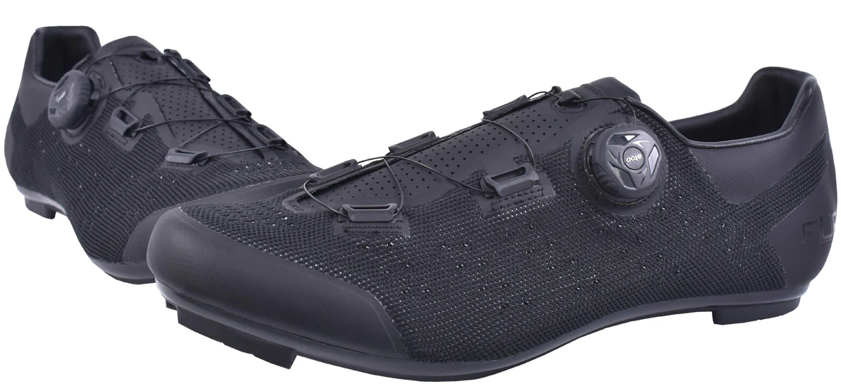 FLR F-11 XD-Knit Pro Mens Road Cycling Shoes - Black - Image 4