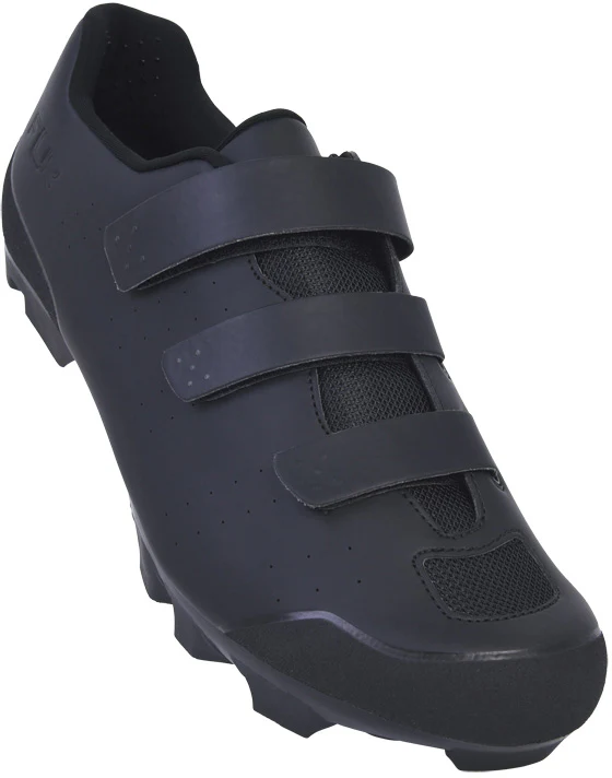 FLR F-57 Mens MTB Cycling Shoes - Black - Image 2