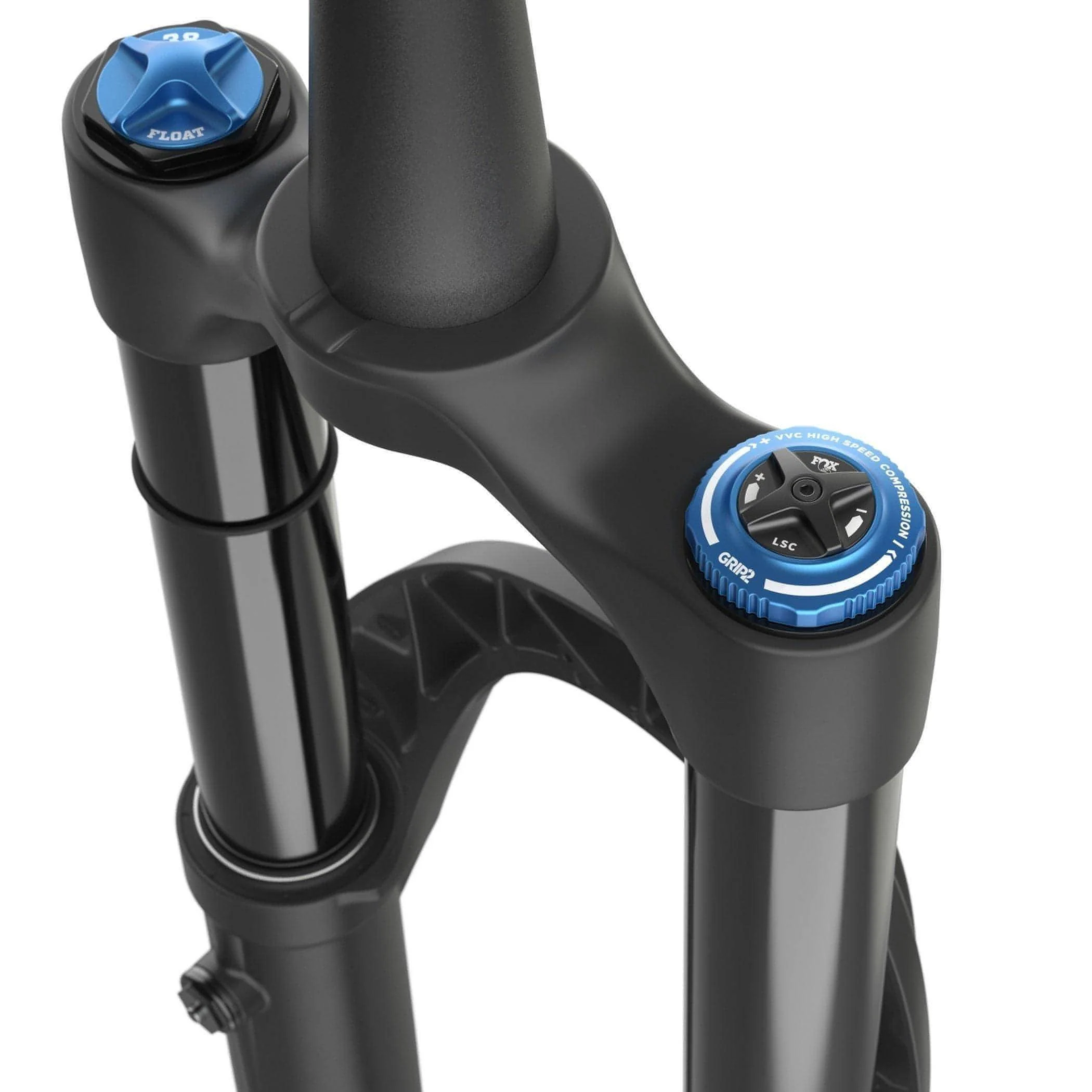 Fox 38 Float Performance Elite 27.5 Inch GRIP2 44mm Offset BOOST Tapered Suspension Fork - Black - Image 4