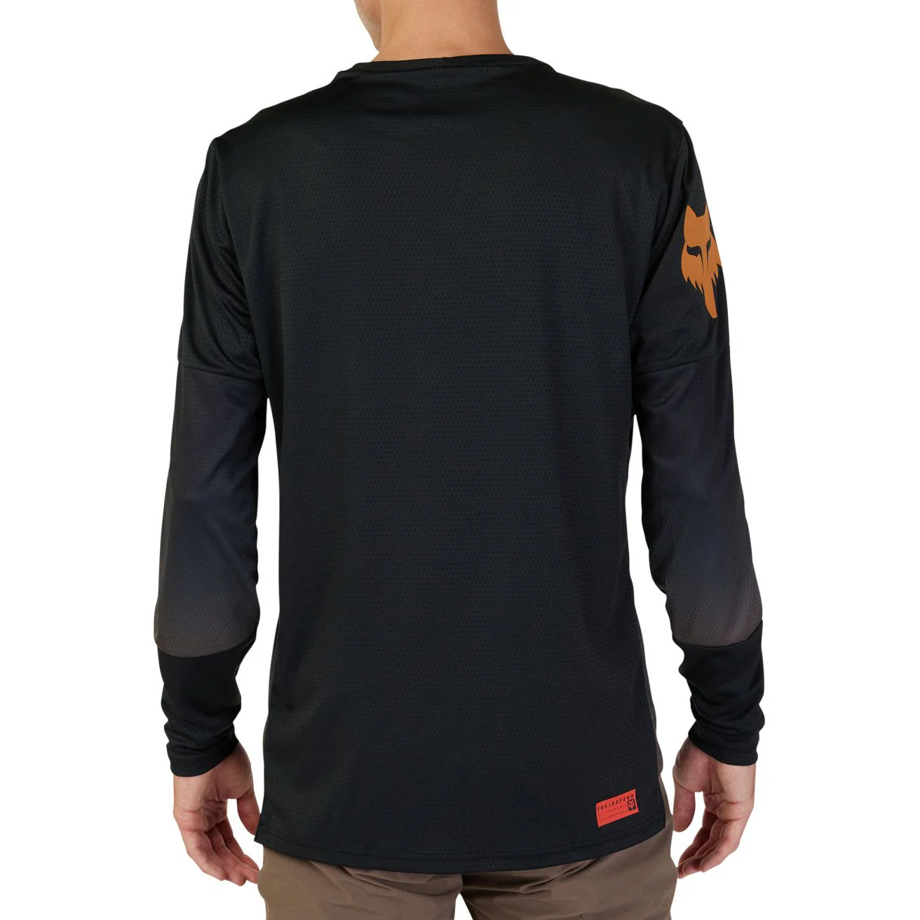 Fox Defend Cekt Long Sleeve Mens Cycling Jersey - Brown - Image 2