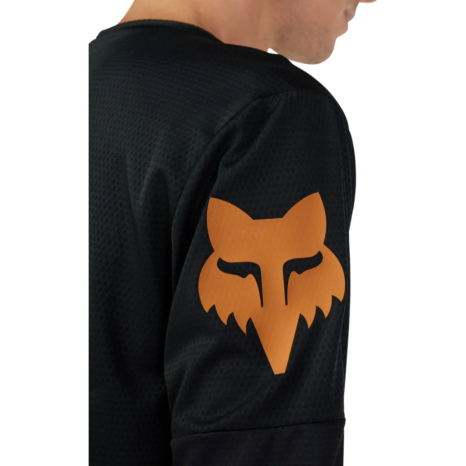 Fox Defend Cekt Long Sleeve Mens Cycling Jersey - Brown - Image 3