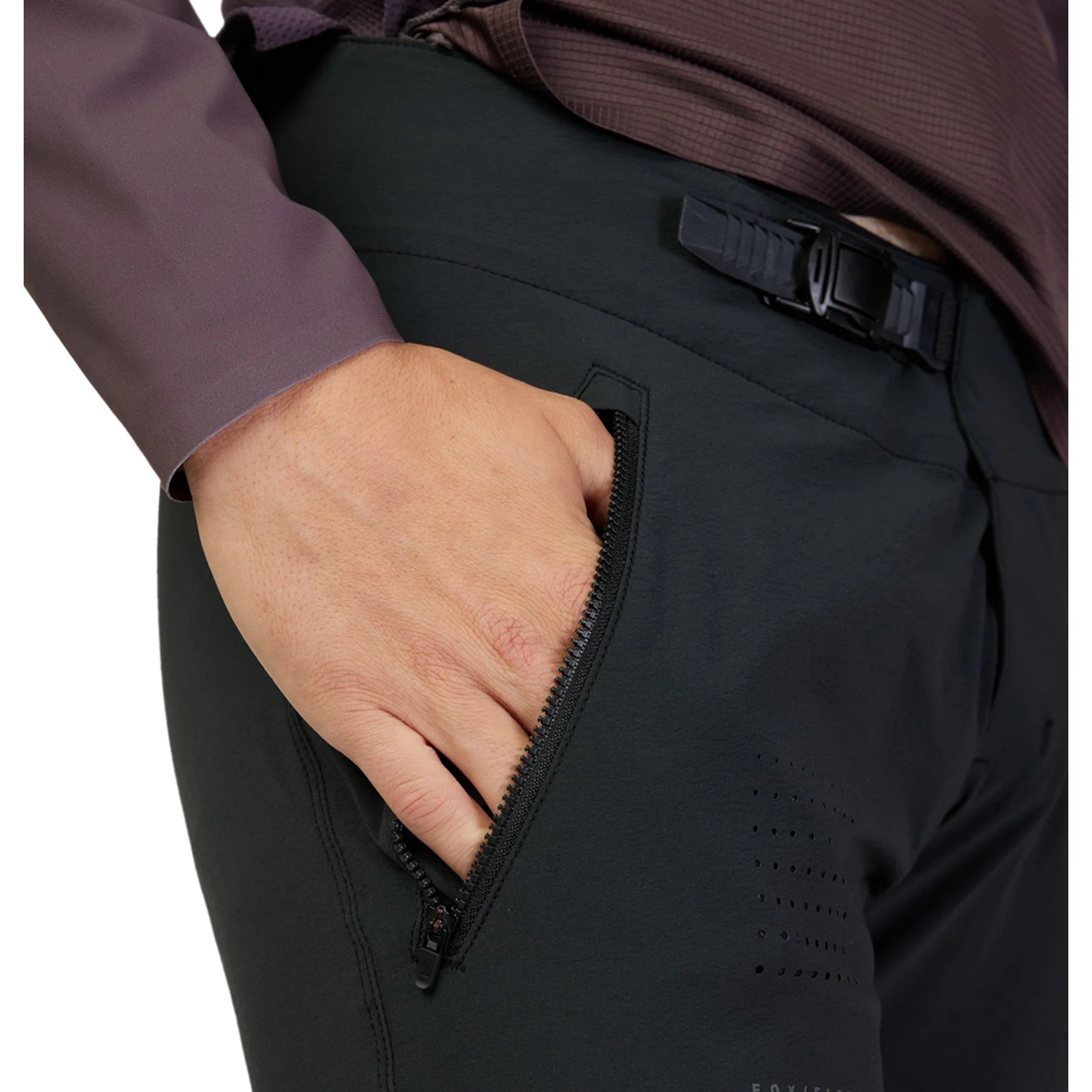 Fox Flexair Mens Cycling Trousers - Black - Image 3