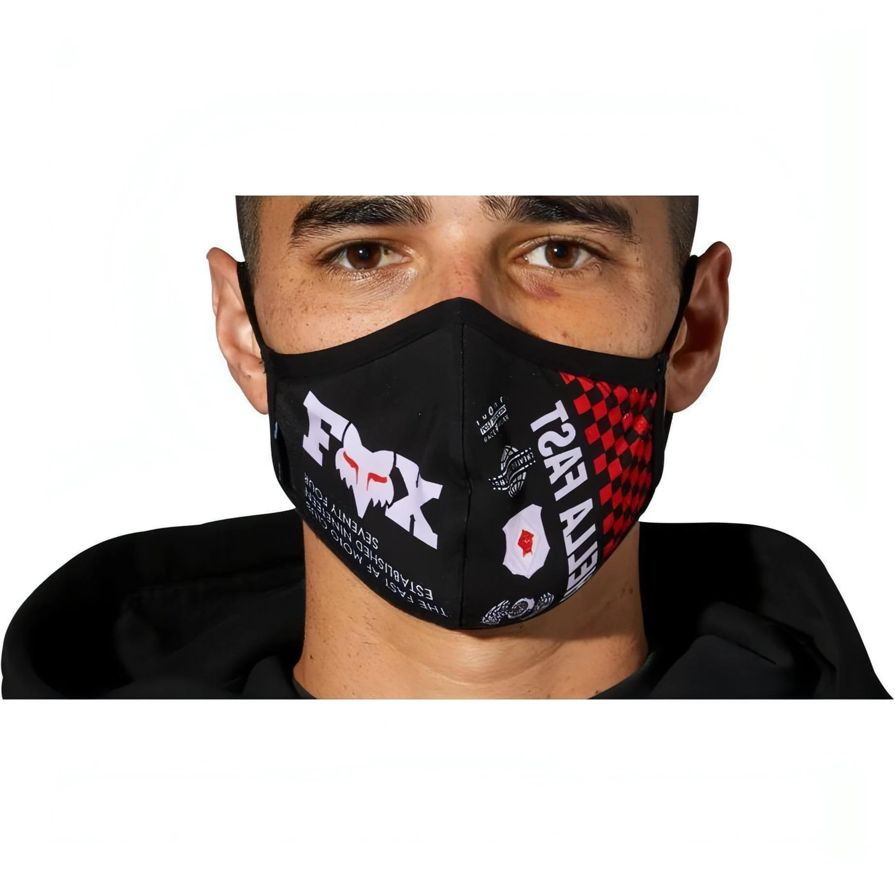 Fox Illmatik Face Mask - Black - Image 3