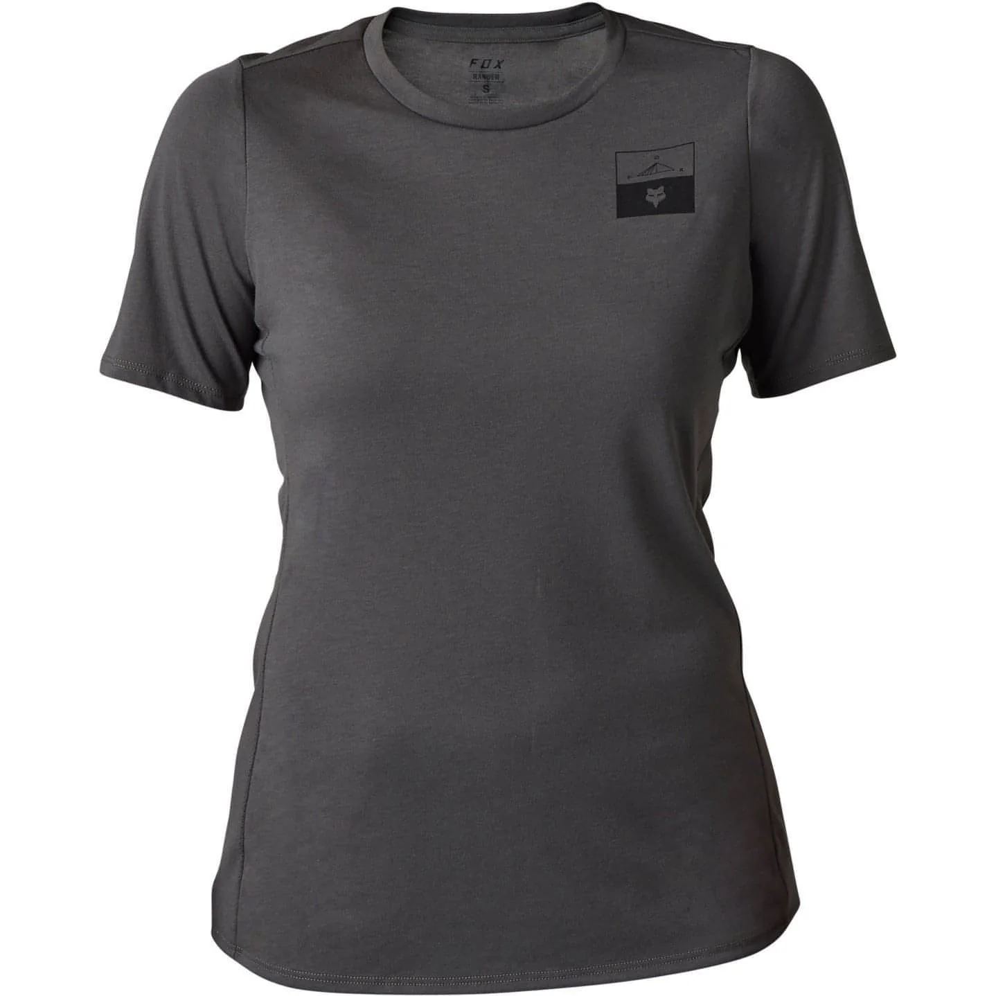 Fox Ranger DriRelease Fract Short Sleeve Womens Cycling Jersey - Grey - Image 6