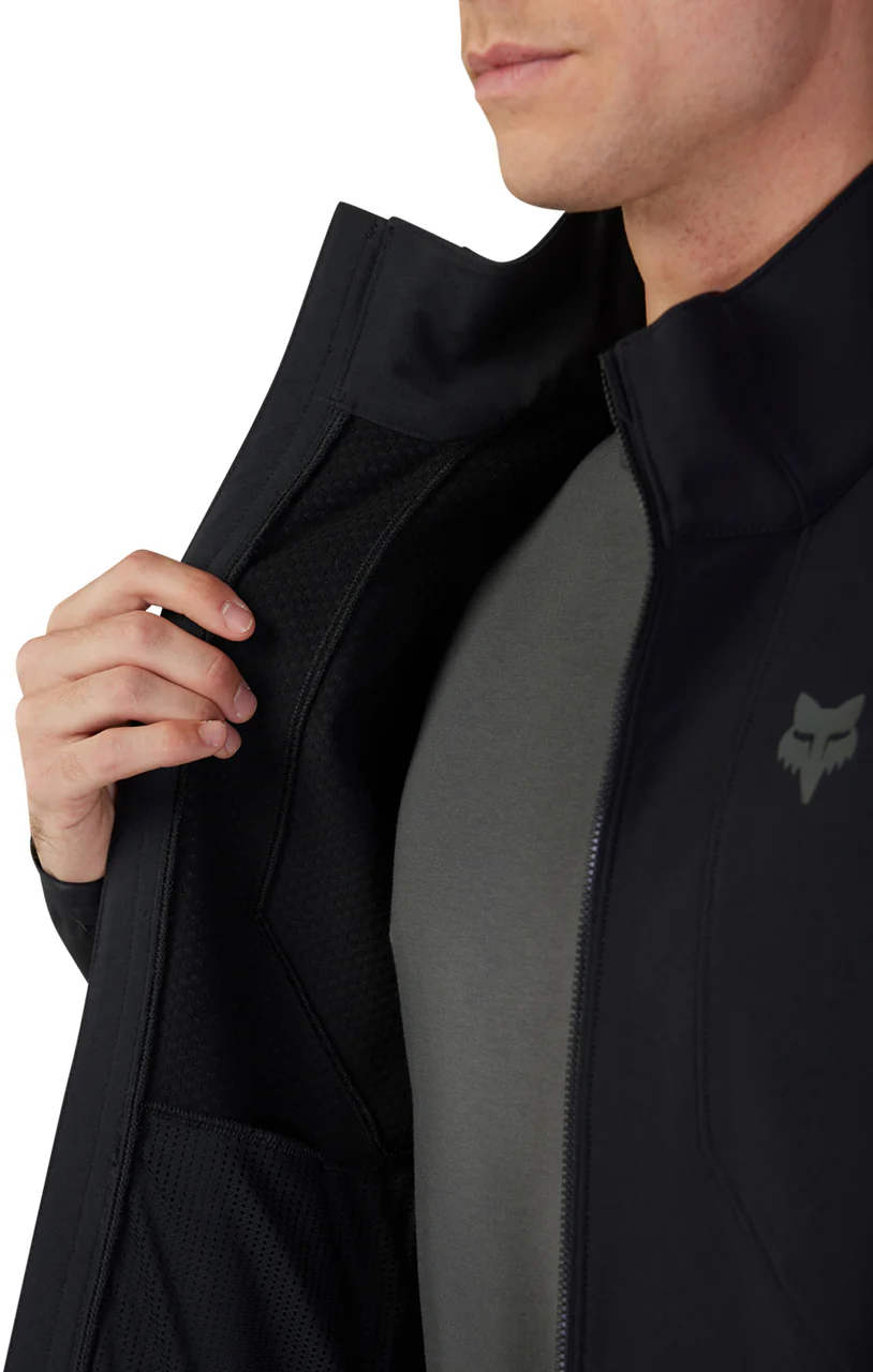 Fox Ranger Fire Mens Cycling Jacket - Black - Image 5