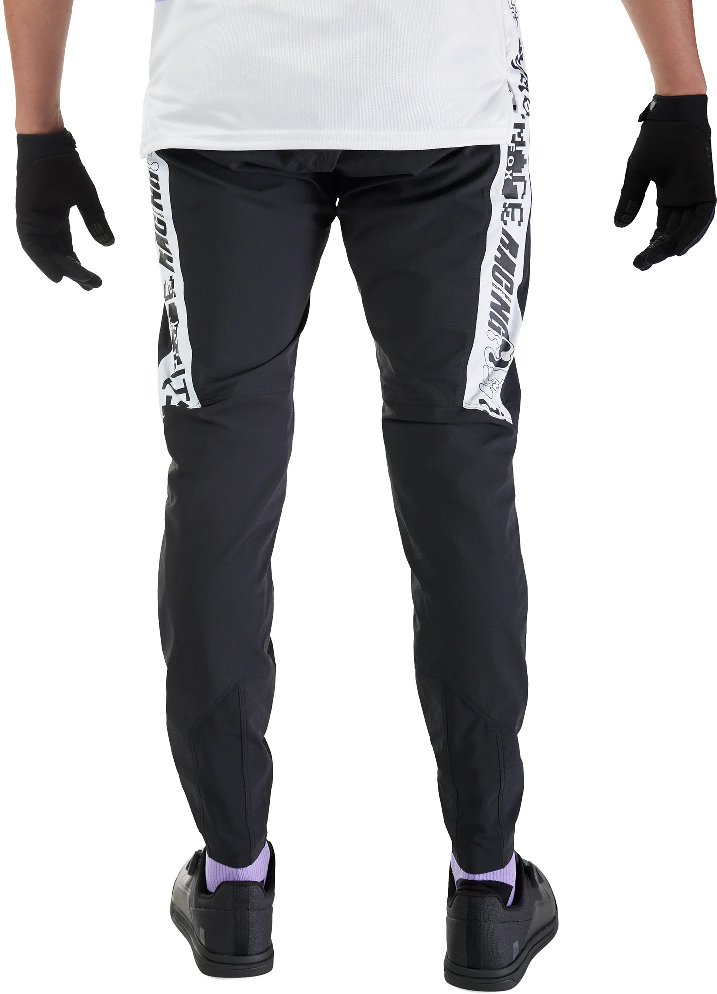Fox Ranger Grid Mens Cycling Trousers - Black - Image 2