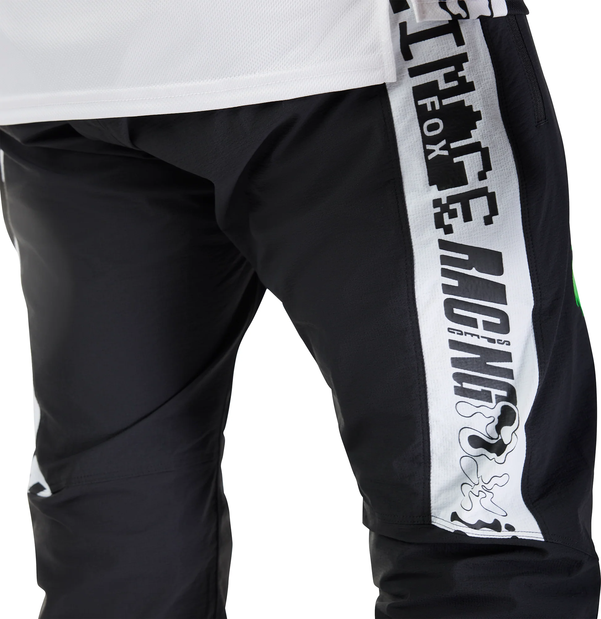Fox Ranger Grid Mens Cycling Trousers - Black - Image 4