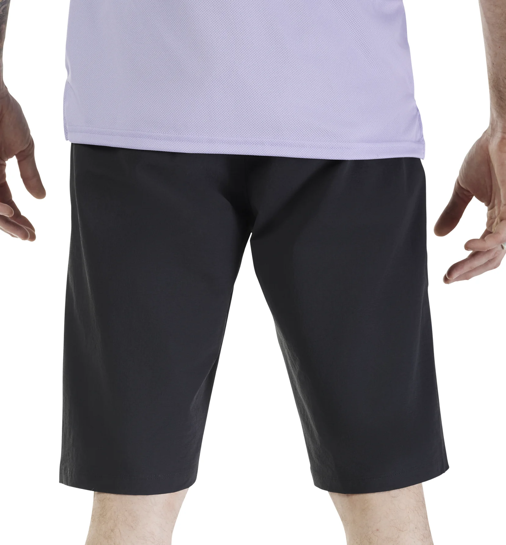 Fox Ranger Lined Mens Cycling Shorts - Black - Image 2