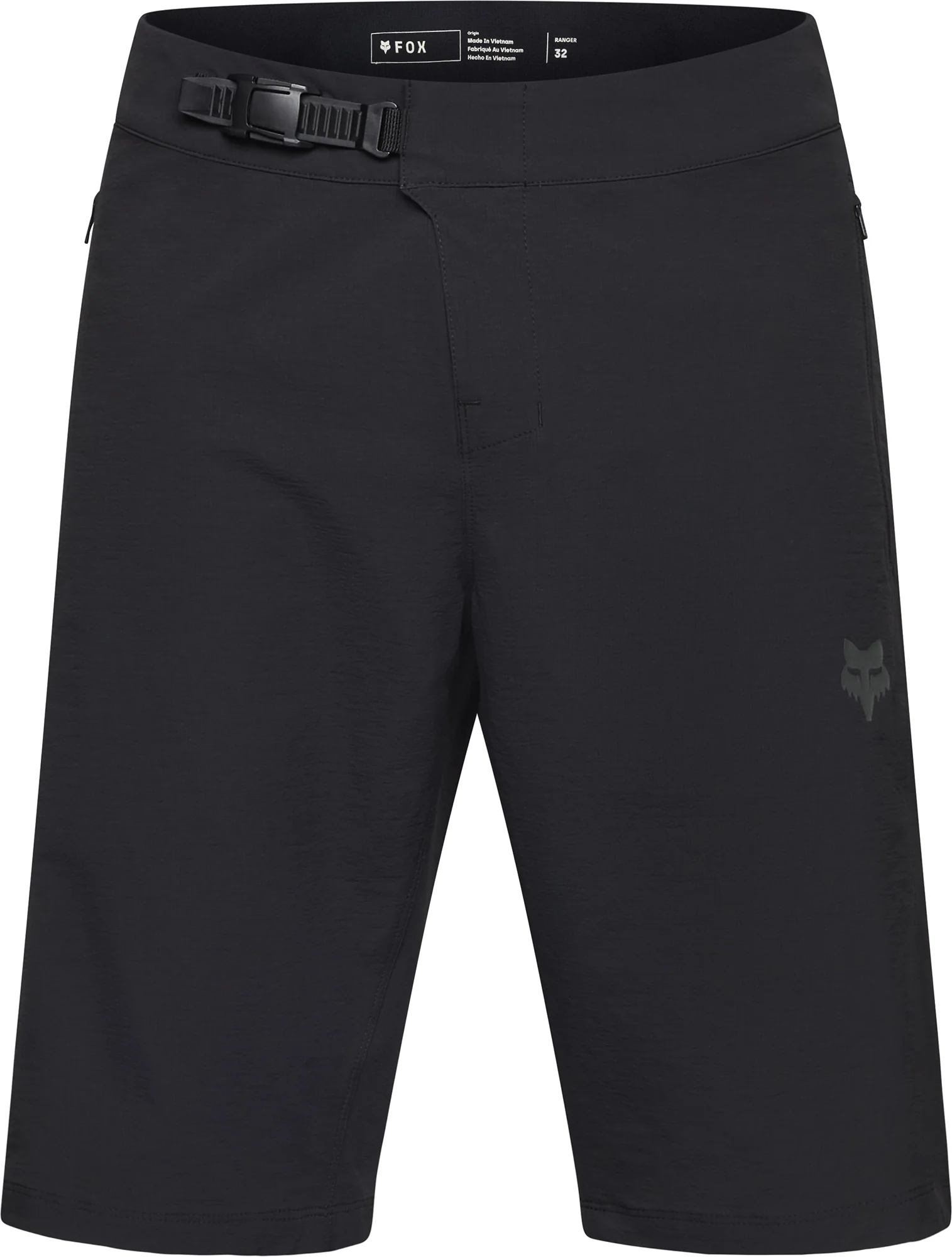 Fox Ranger Lined Mens Cycling Shorts - Black - Image 4