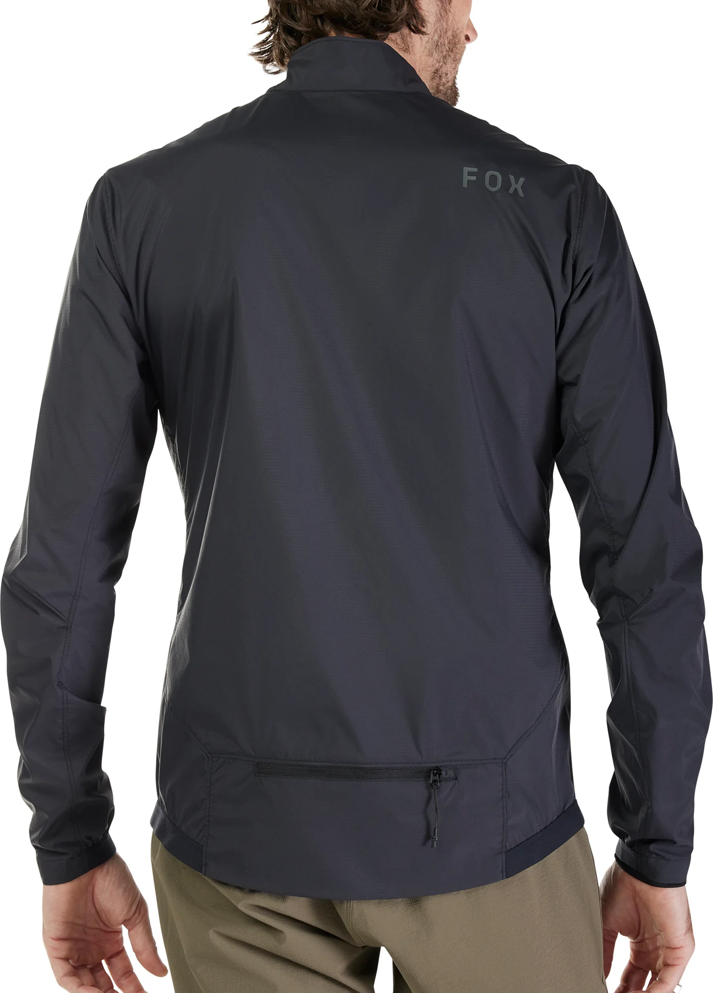 Fox Ranger Wind Mens Cycling Jacket - Black - Image 2