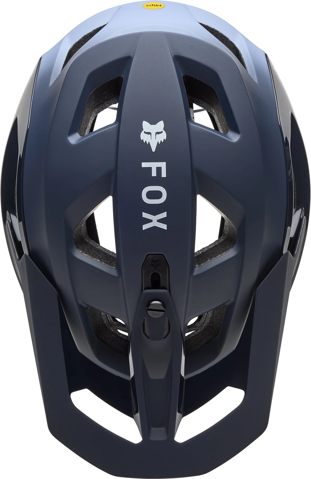 Fox Speedframe Pro Backfade MTB Cycling Helmet - Blue - Image 4