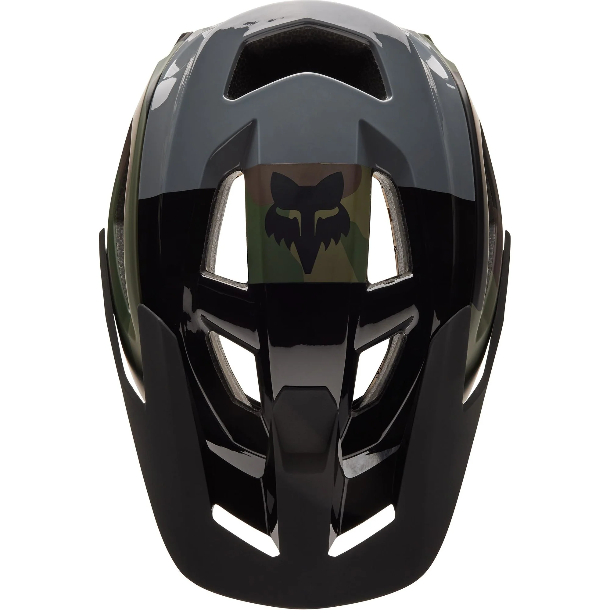 Fox Speedframe Pro Camo MTB Cycling Helmet - Green - Image 6