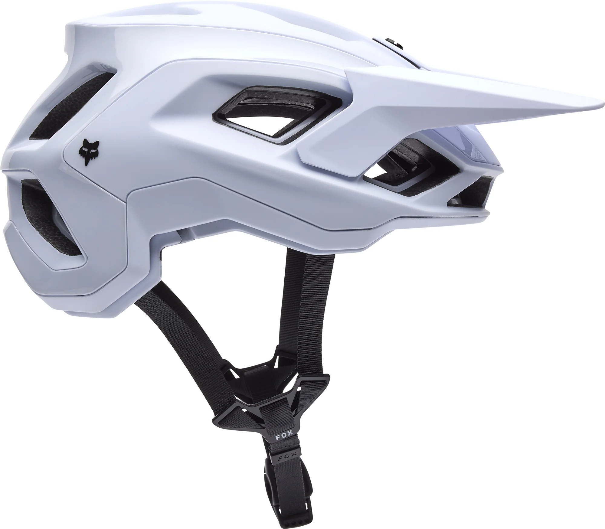 Fox Speedframe RS Matte MTB Cycling Helmet - White - Image 2